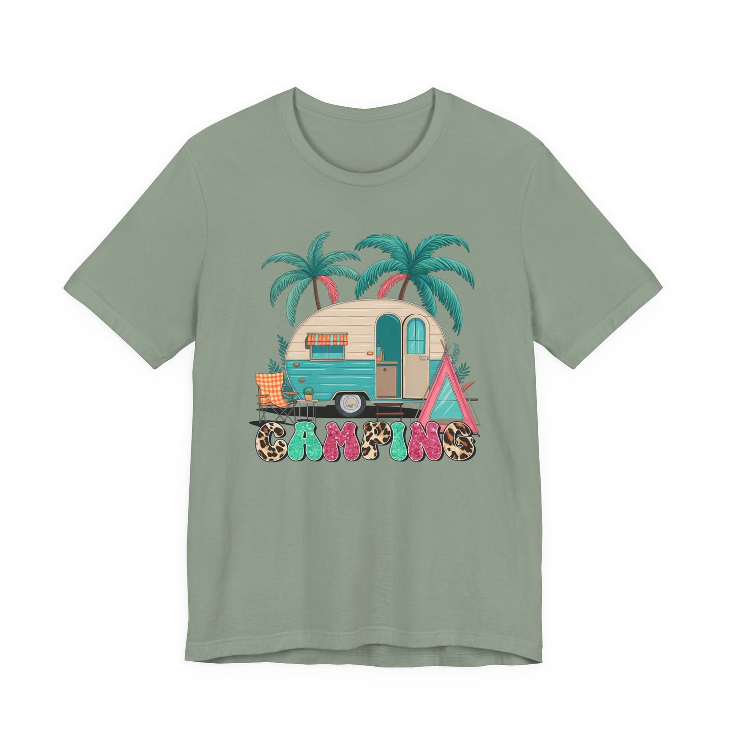 Coastal Vibes Camping T-Shirt