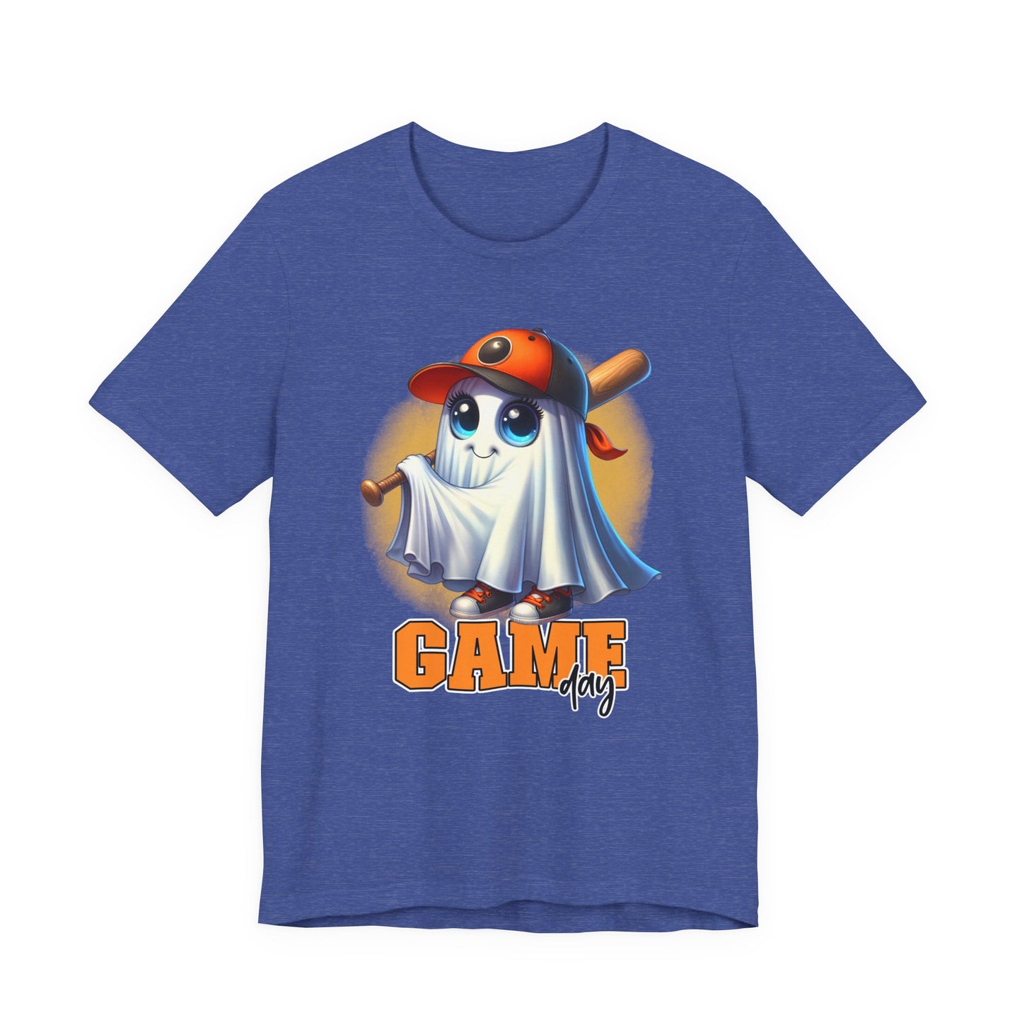Game Day Cute Baby Ghost Baseball T-shirt