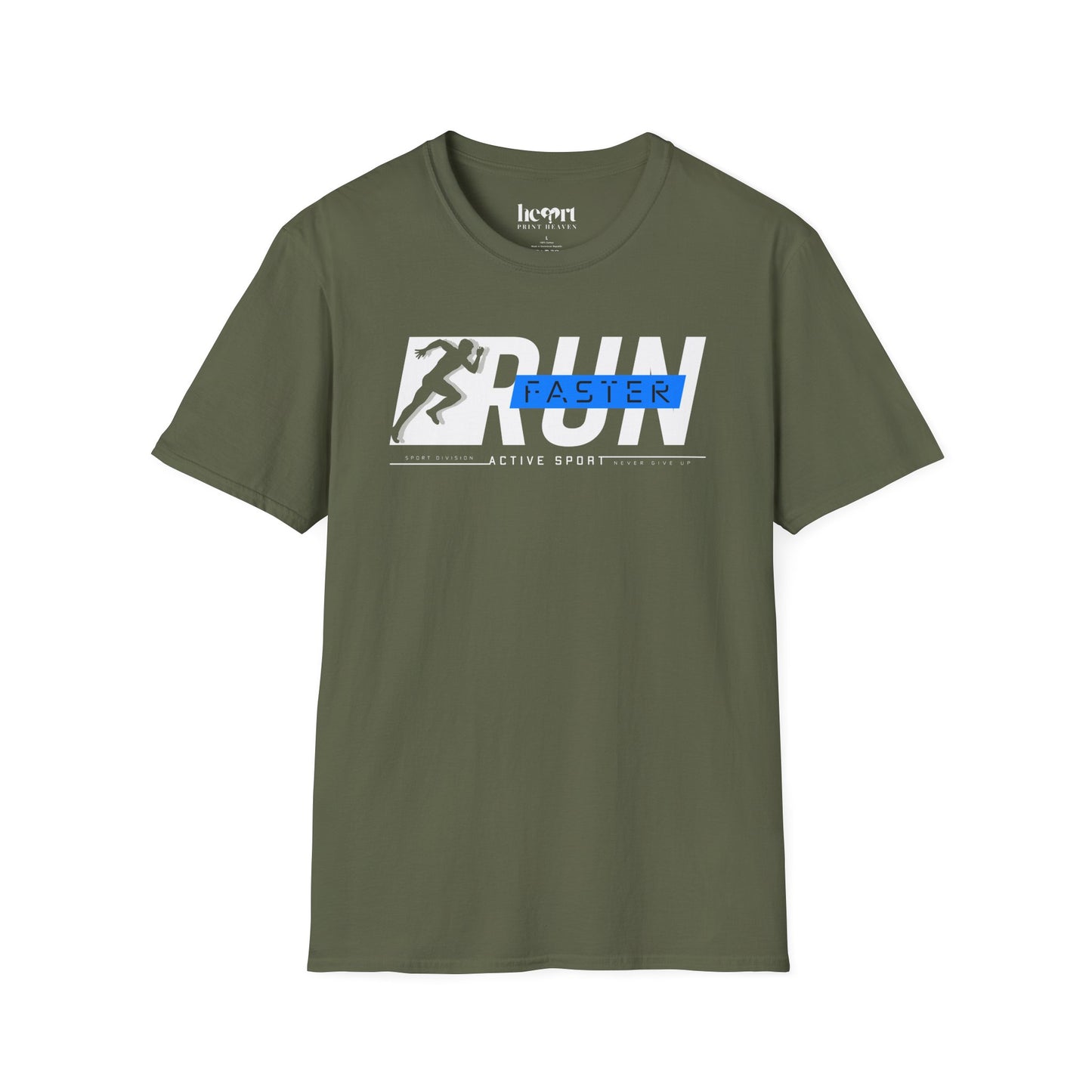 Run Faster 2 T-Shirt – Funny Running Shirt for Athletes & Sprinters