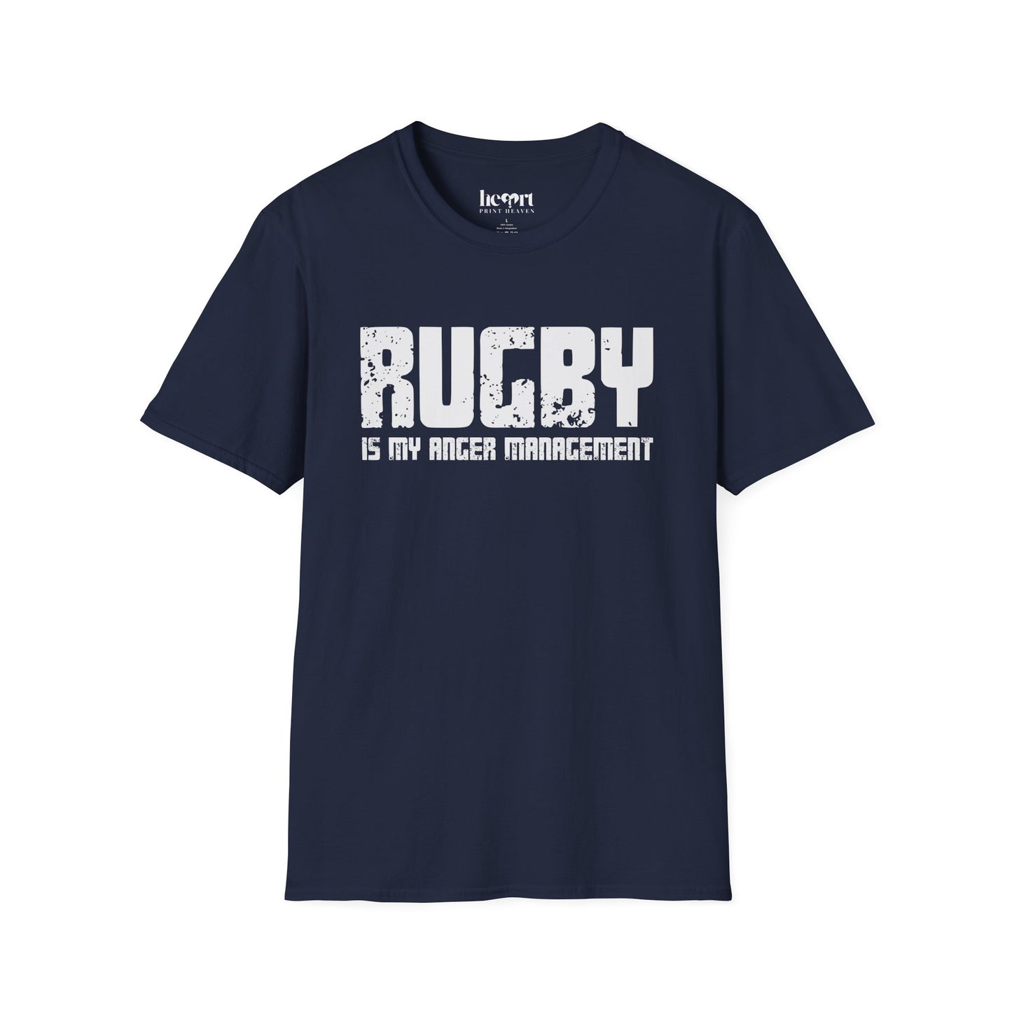 Rugby Is My Anger Management T-Shirt – Funny Rugby Lover's Tee 🏉😂