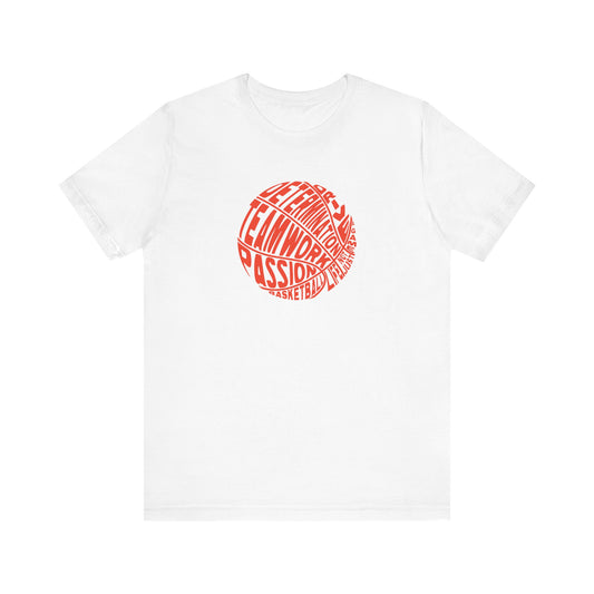 Kld-Basketball-Life Lettering Basketball T-shirt