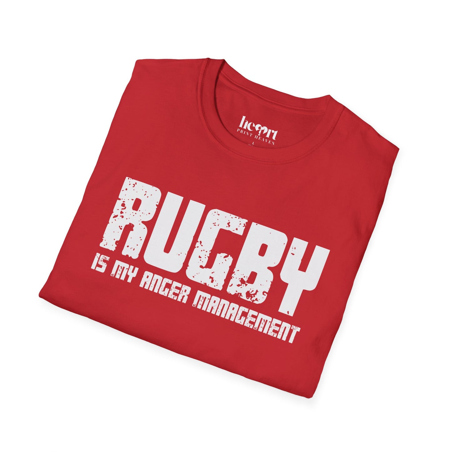 Rugby Is My Anger Management T-Shirt – Funny Rugby Lover's Tee 🏉😂