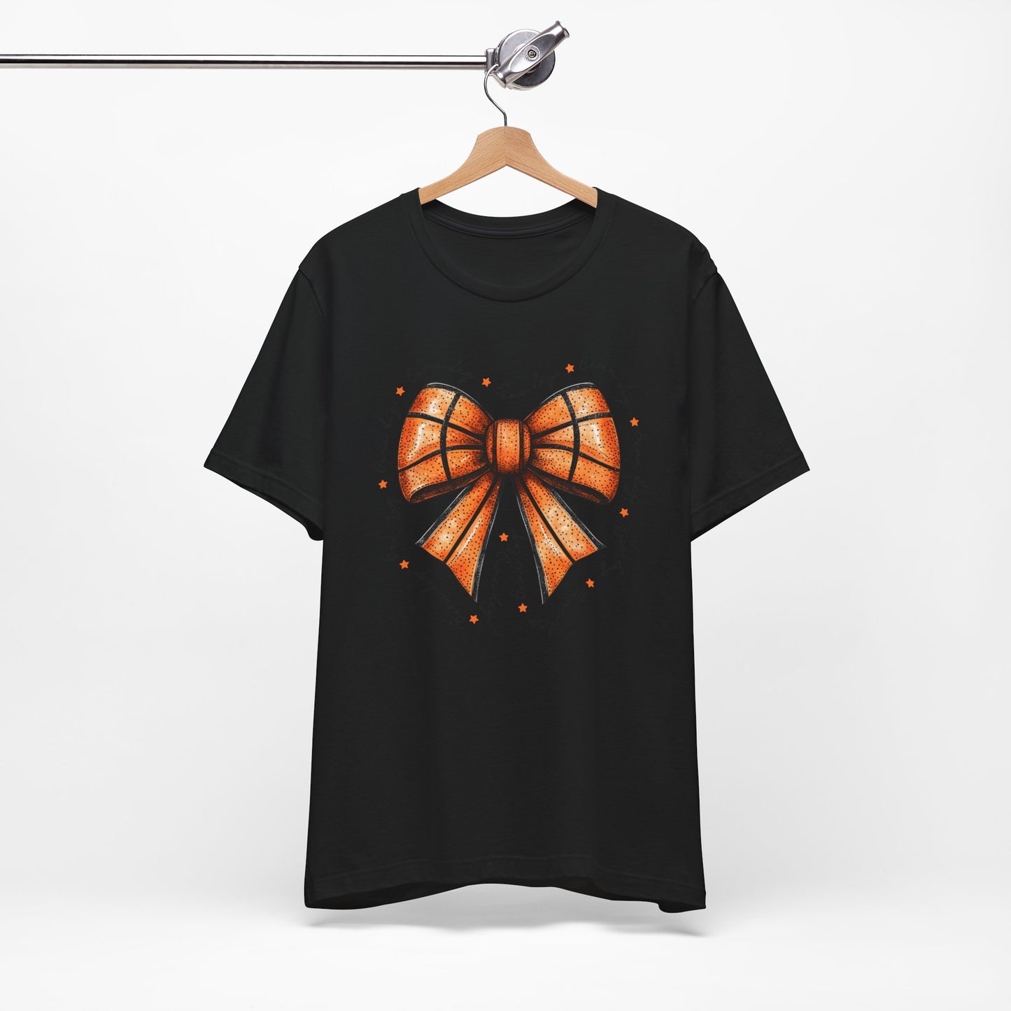 Game Day Bow Basketball T-shirt