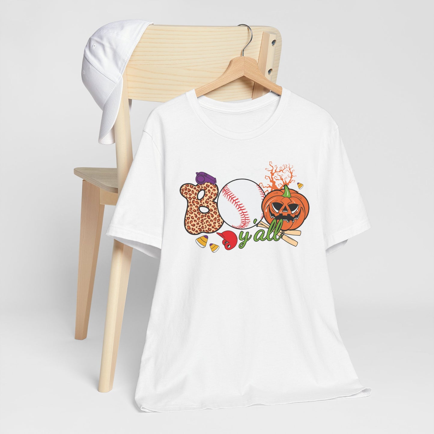 Boo y'all Baseball T-shirt