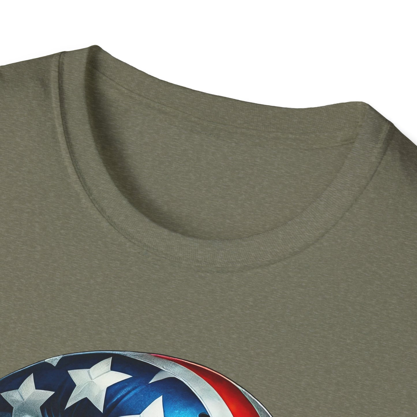 American Flag Gnome Football T‑Shirt – Unisex Fit