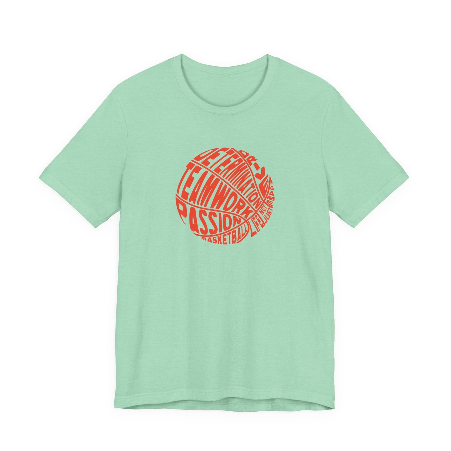 Kld-Basketball-Life Lettering Basketball T-shirt