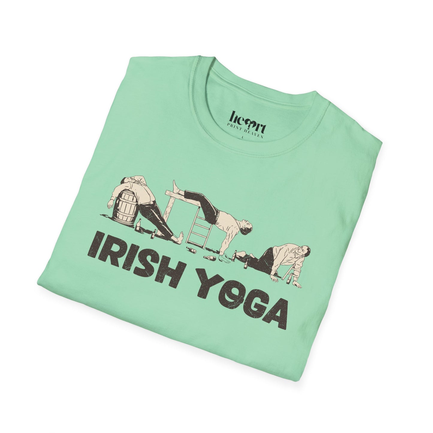 Irish Yoga – Funny St. Patrick’s Day T-Shirt 🍀🍻