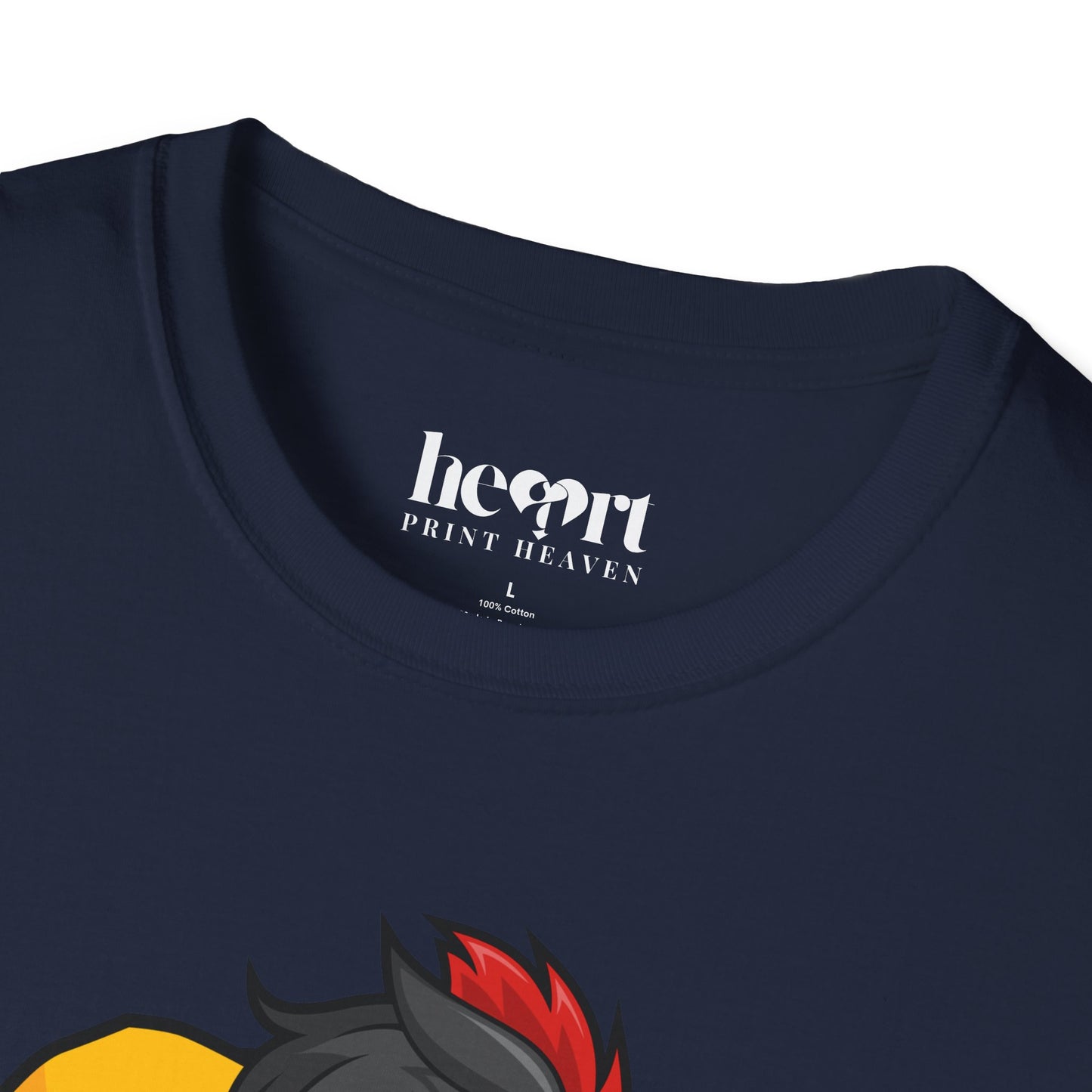 Black Rooster American Football Mascot T-Shirt – Bold Sports Tee for Fans and Teams 🏈