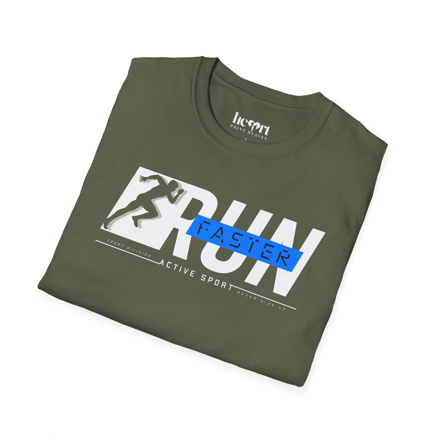 Run Faster 2 T-Shirt – Funny Running Shirt for Athletes & Sprinters