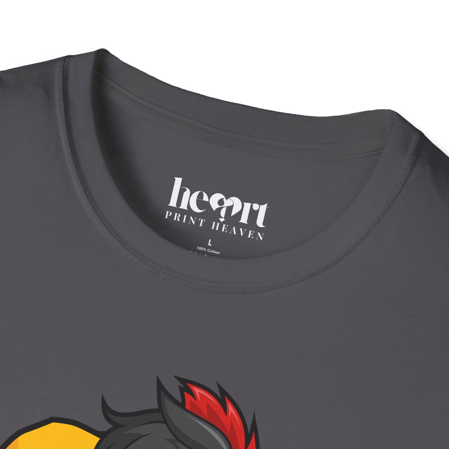 Black Rooster American Football Mascot T-Shirt – Bold Sports Tee for Fans and Teams 🏈