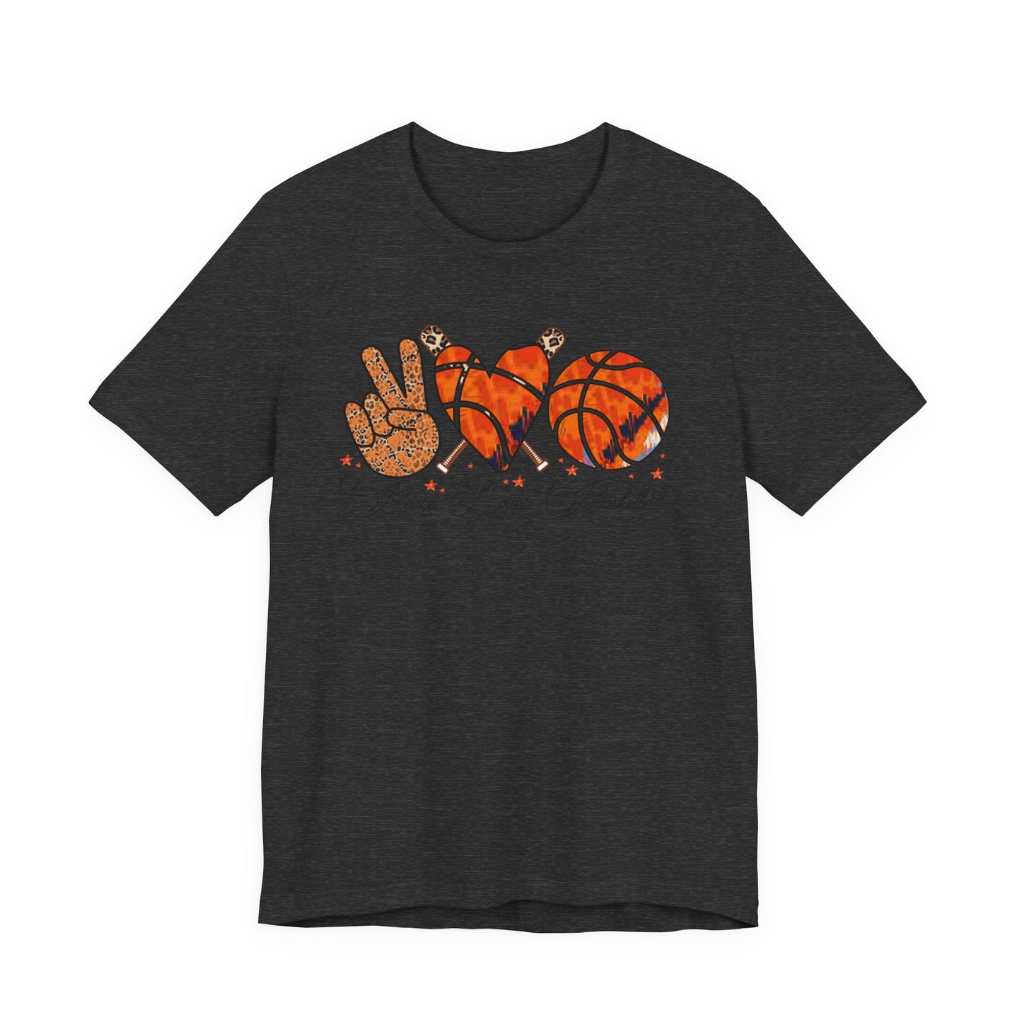Peace, Love, Basketball T-shirt
