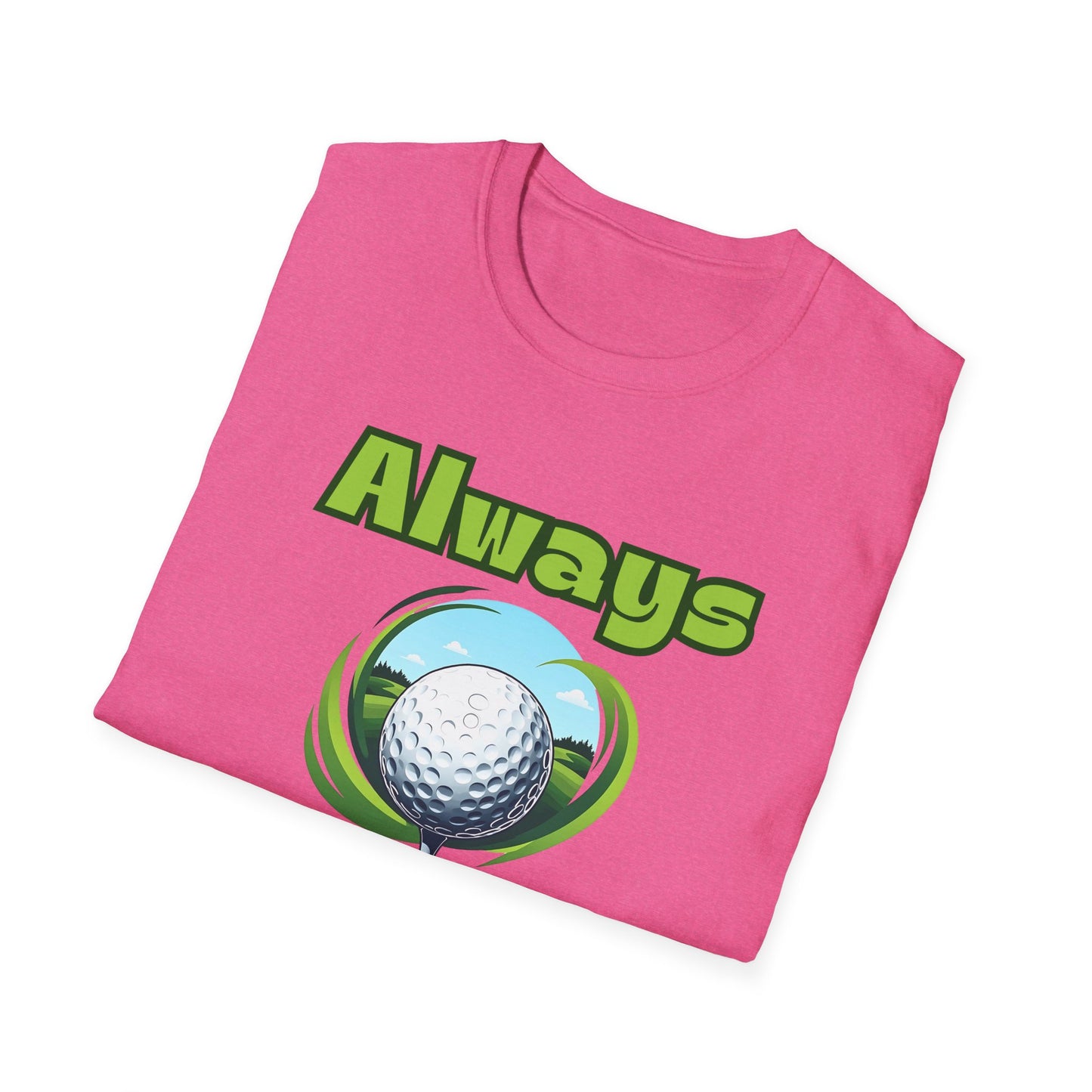 Always Wash Your Balls Golf Tee – Funny Vintage Golf Humor Sports T-Shirt