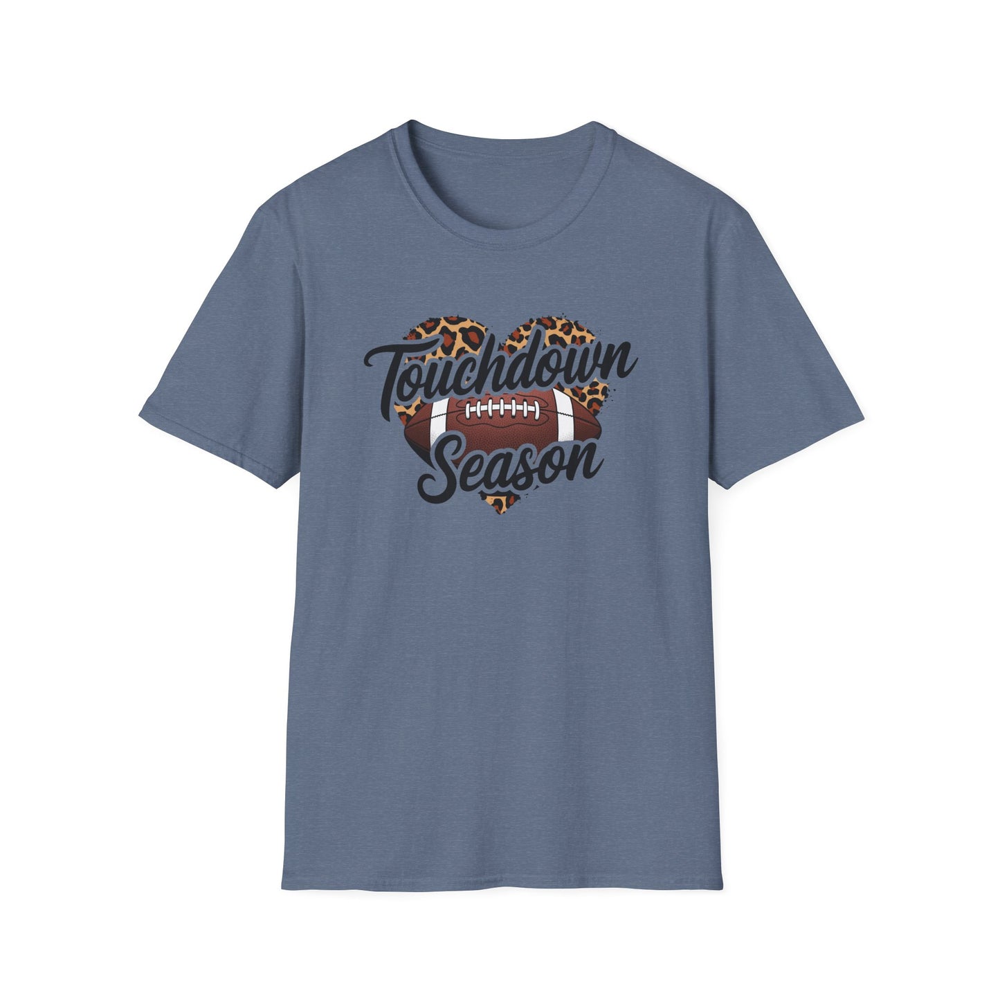 Touchdown Season Football Tee – Sparkle Design for Game Day Fans