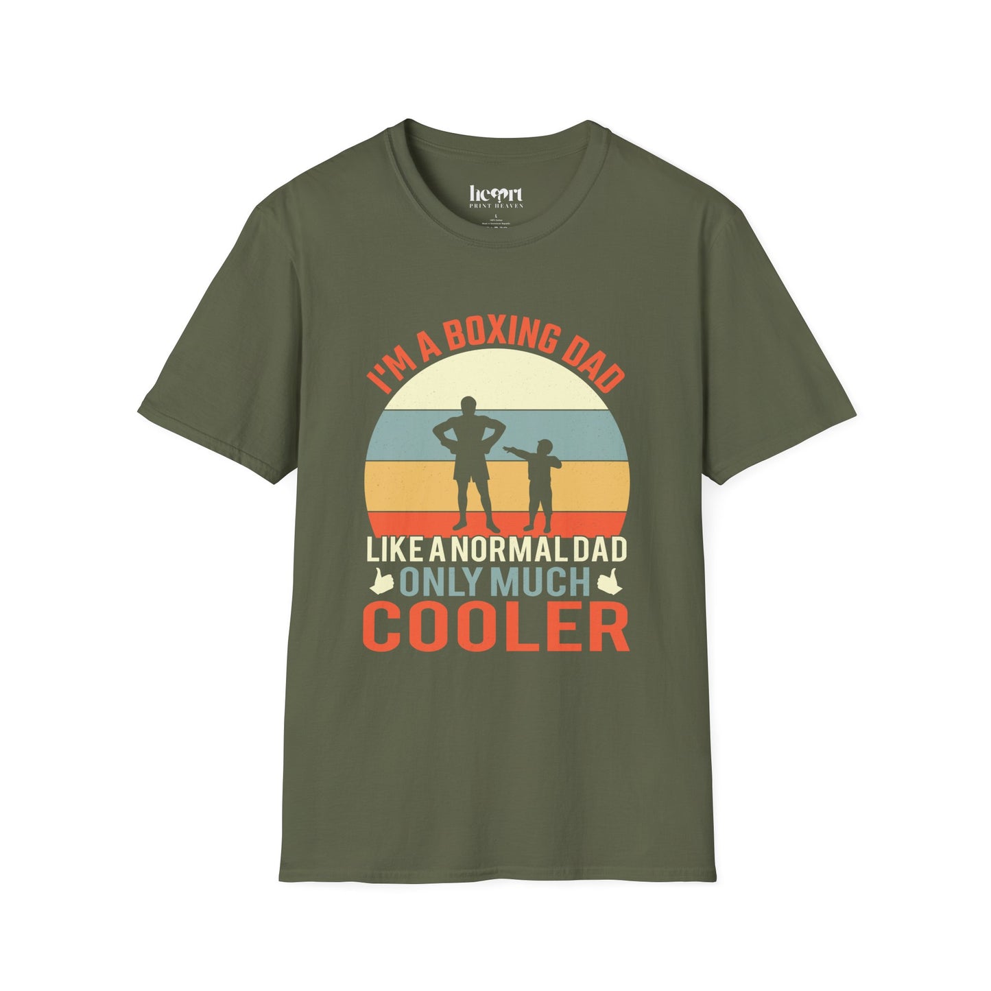 Cool Boxing Dad T-Shirt – Funny Gift for Boxing Enthusiast Fathers 🥊