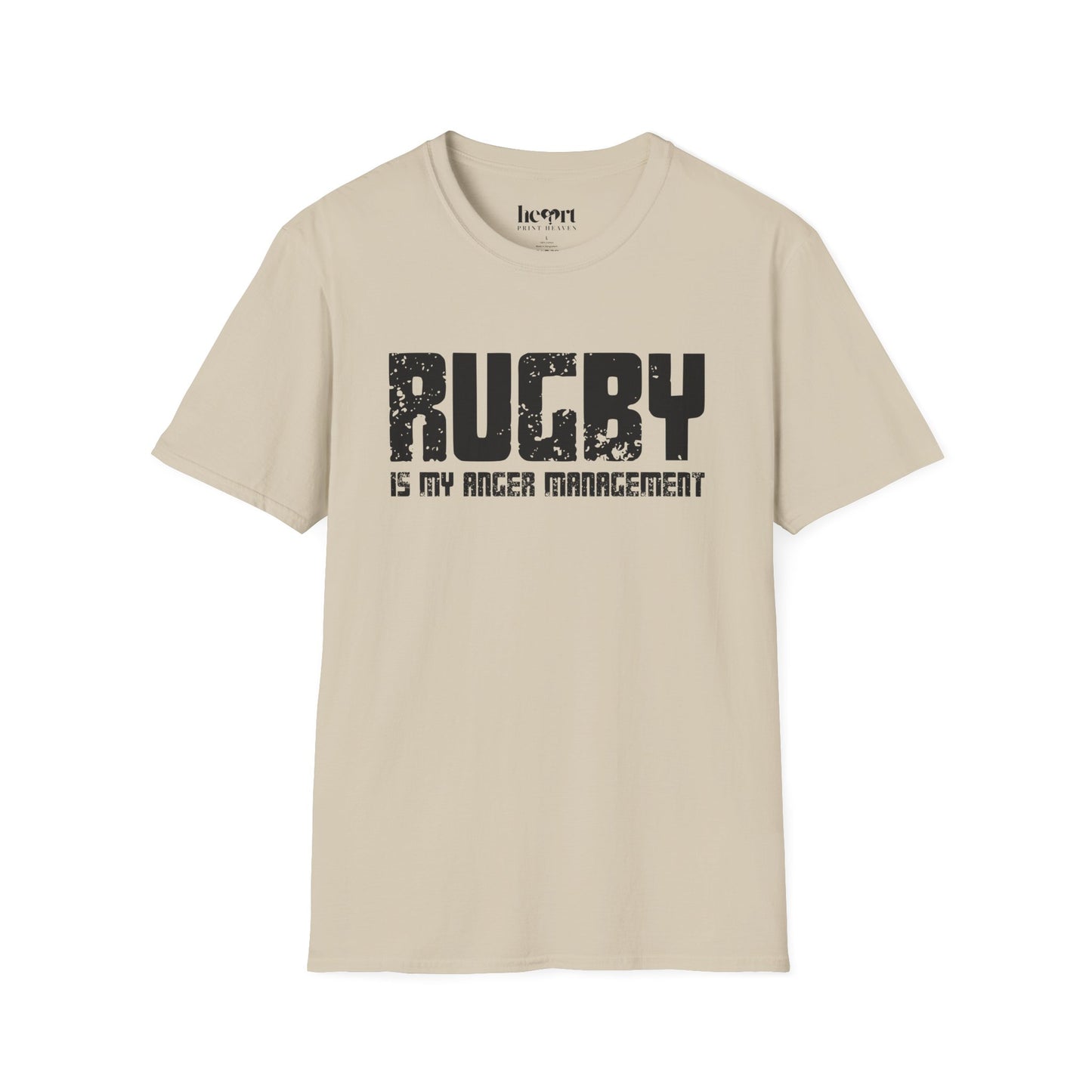 Rugby Is My Anger Management T-Shirt – Funny Rugby Lover's Tee 🏉😂