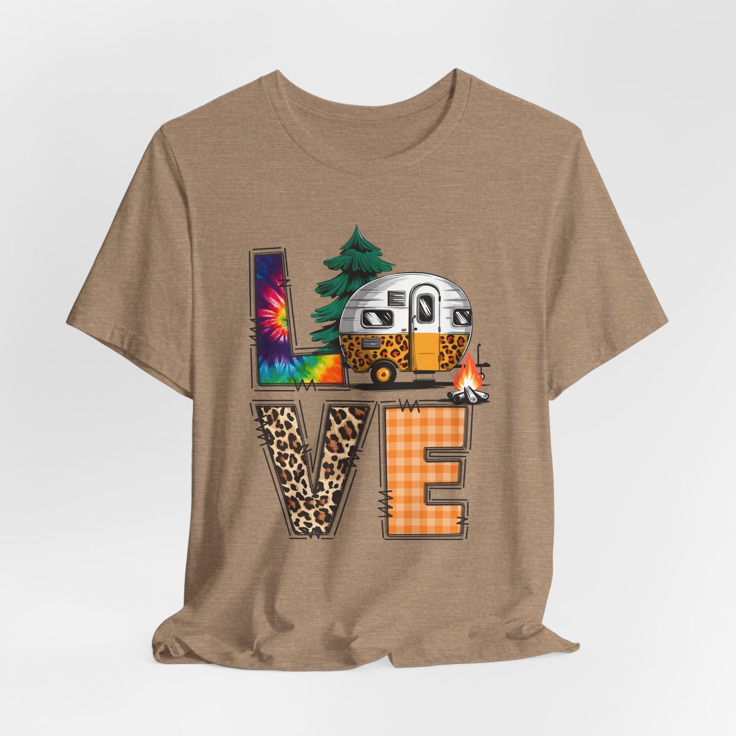 LOVE Camping Retro Tee