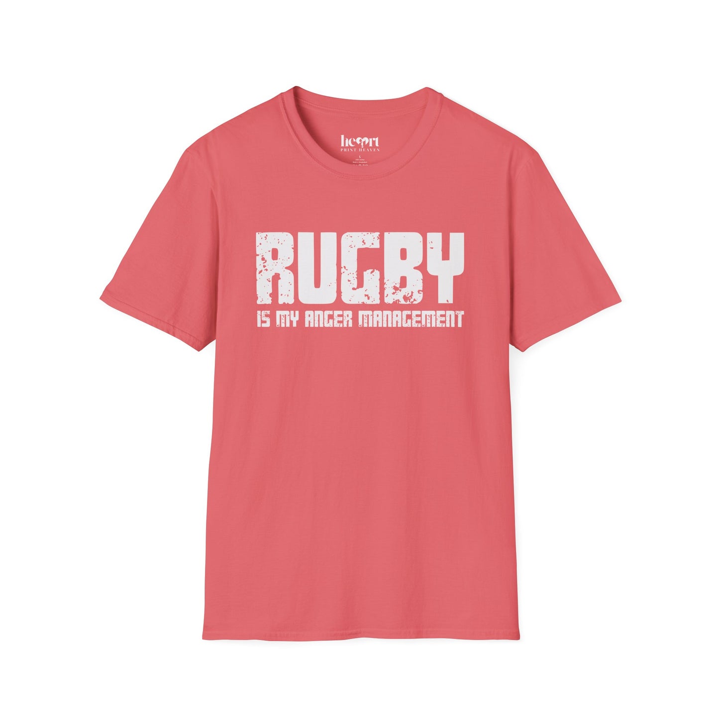 Rugby Is My Anger Management T-Shirt – Funny Rugby Lover's Tee 🏉😂