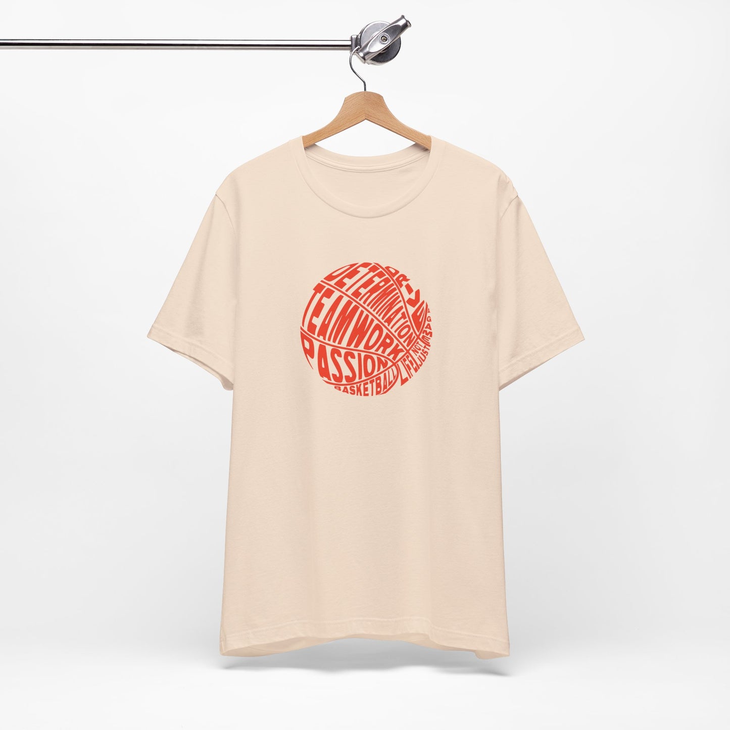 Kld-Basketball-Life Lettering Basketball T-shirt