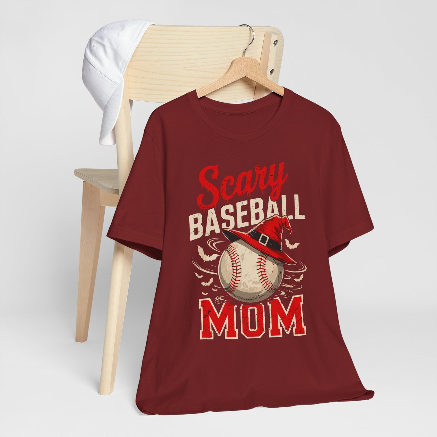 Scary Baseball Mom T-shirt