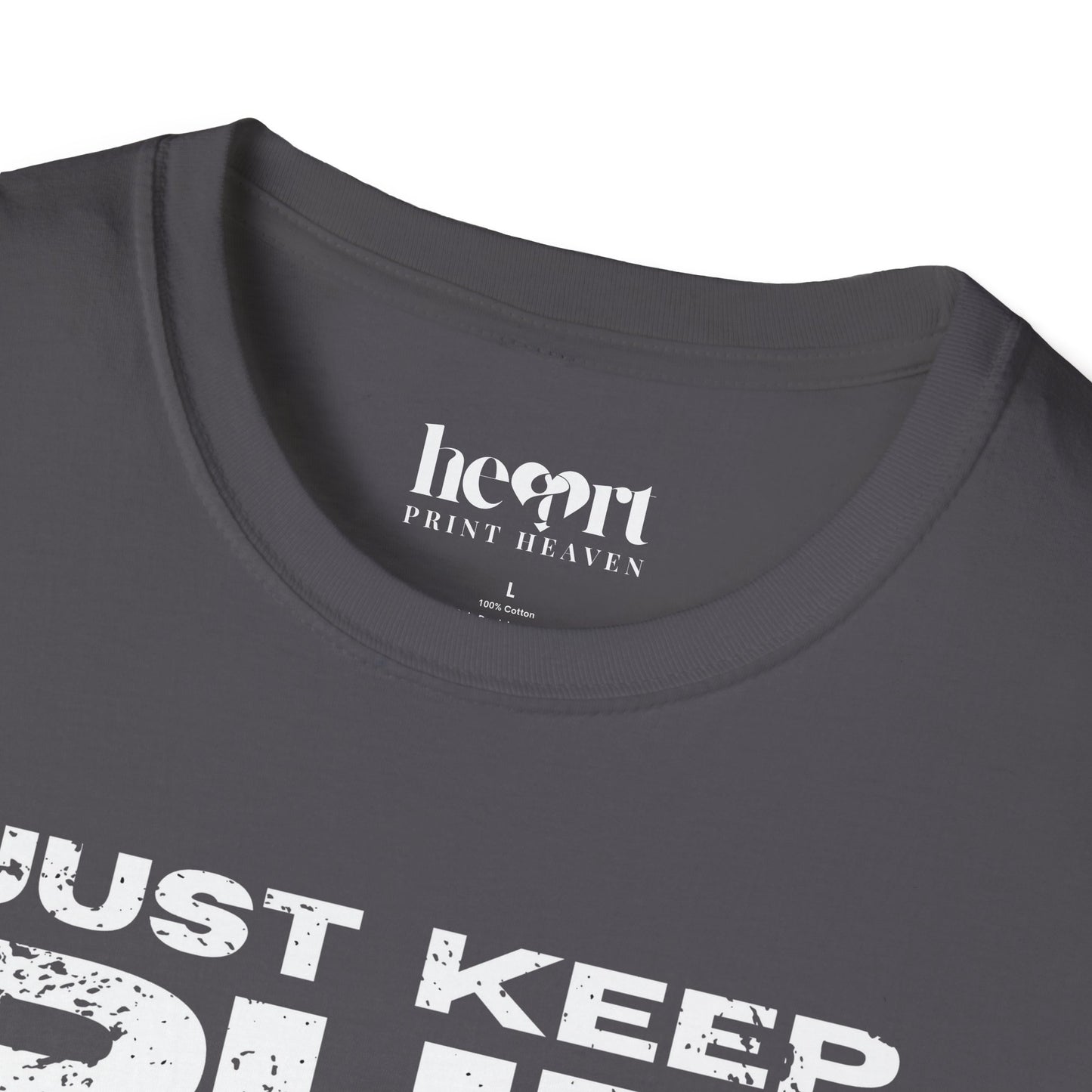 Just Keep Running Women's T-Shirt – Motivational Running Apparel for Active Women