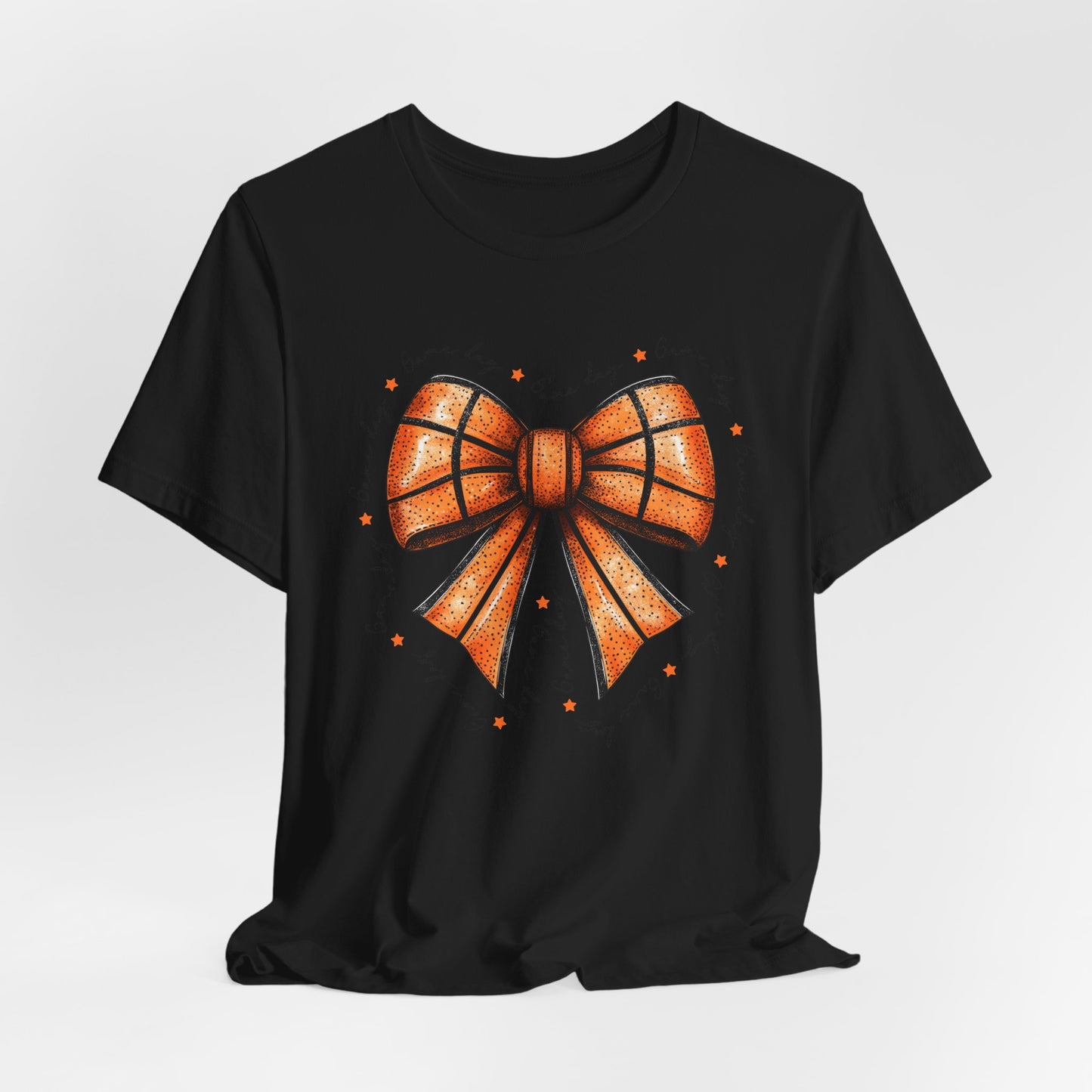 Game Day Bow Basketball T-shirt