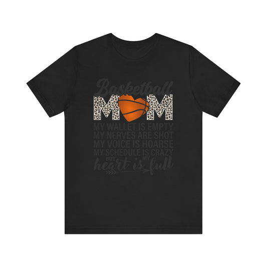 Basketball Mom My Wallet Is Empty T-shirt