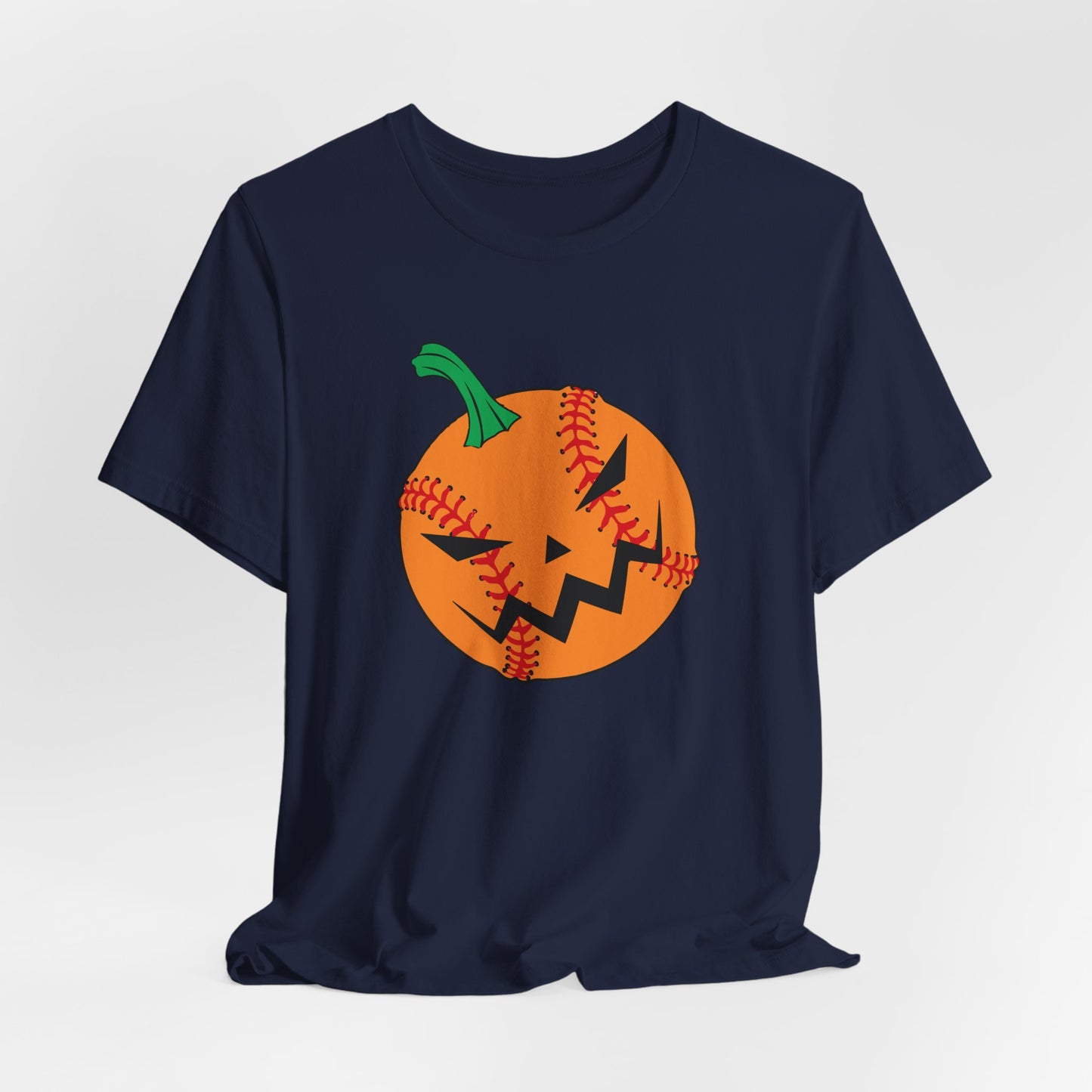 Baseball-Ball-Pumpkin-Halloween T-shirt