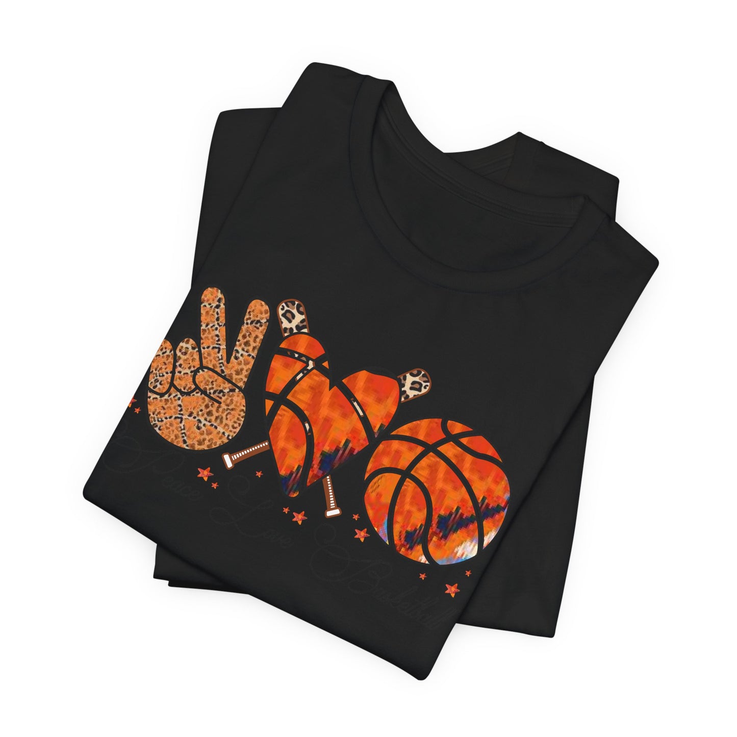 Peace, Love, Basketball T-shirt