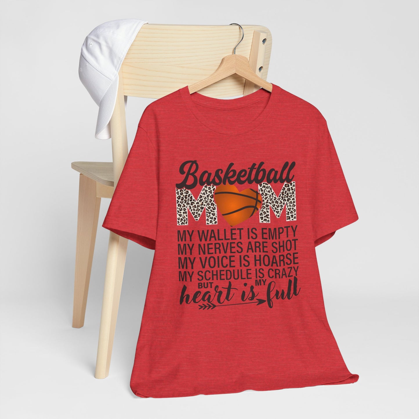 Basketball Mom My Wallet Is Empty T-shirt