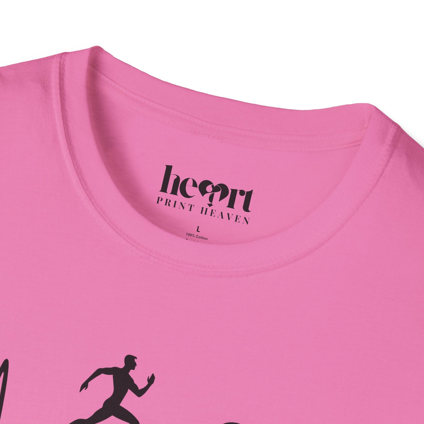 Runner’s Heartbeat T-Shirt – Running Enthusiast Shirt for Marathon & Fitness Lovers