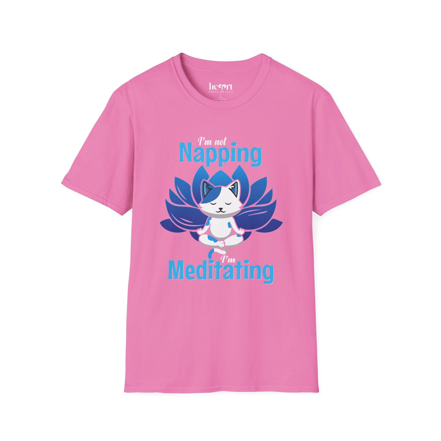 I'm Not Napping, I'm Meditating – Funny Mindfulness T-Shirt 🧘♂️✨