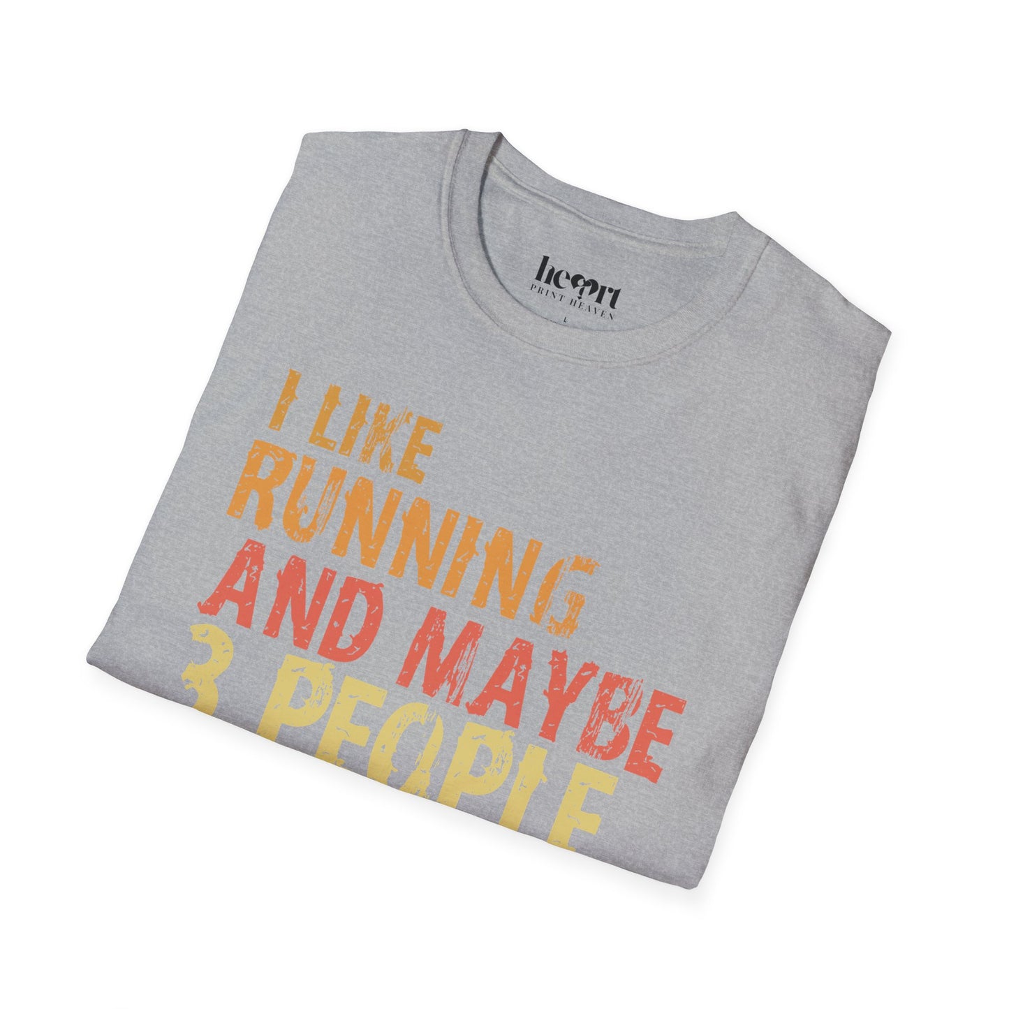 I Like Running And Maybe 3 People β Introvert Runner Tee β Funny Running T-Shirt