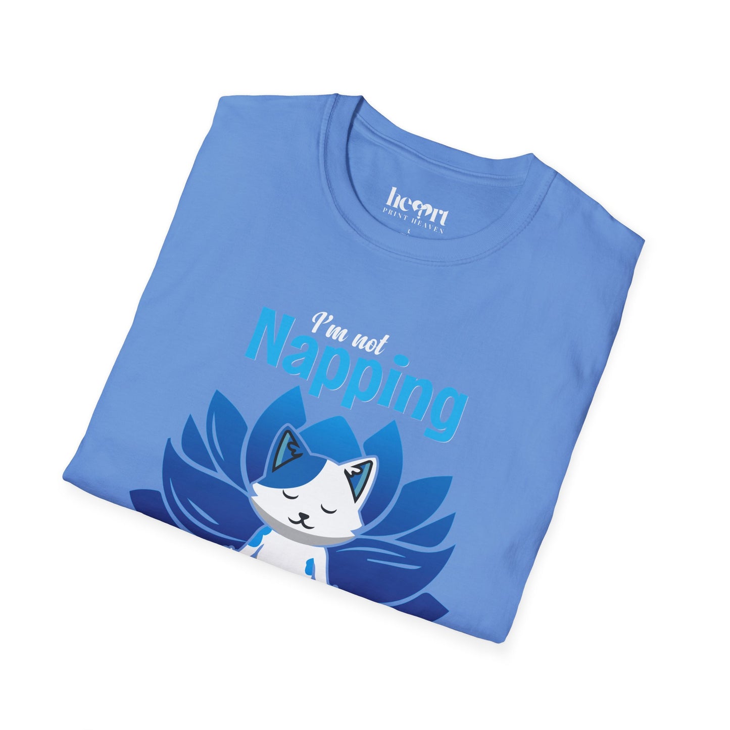 I'm Not Napping, I'm Meditating – Funny Mindfulness T-Shirt 🧘♂️✨