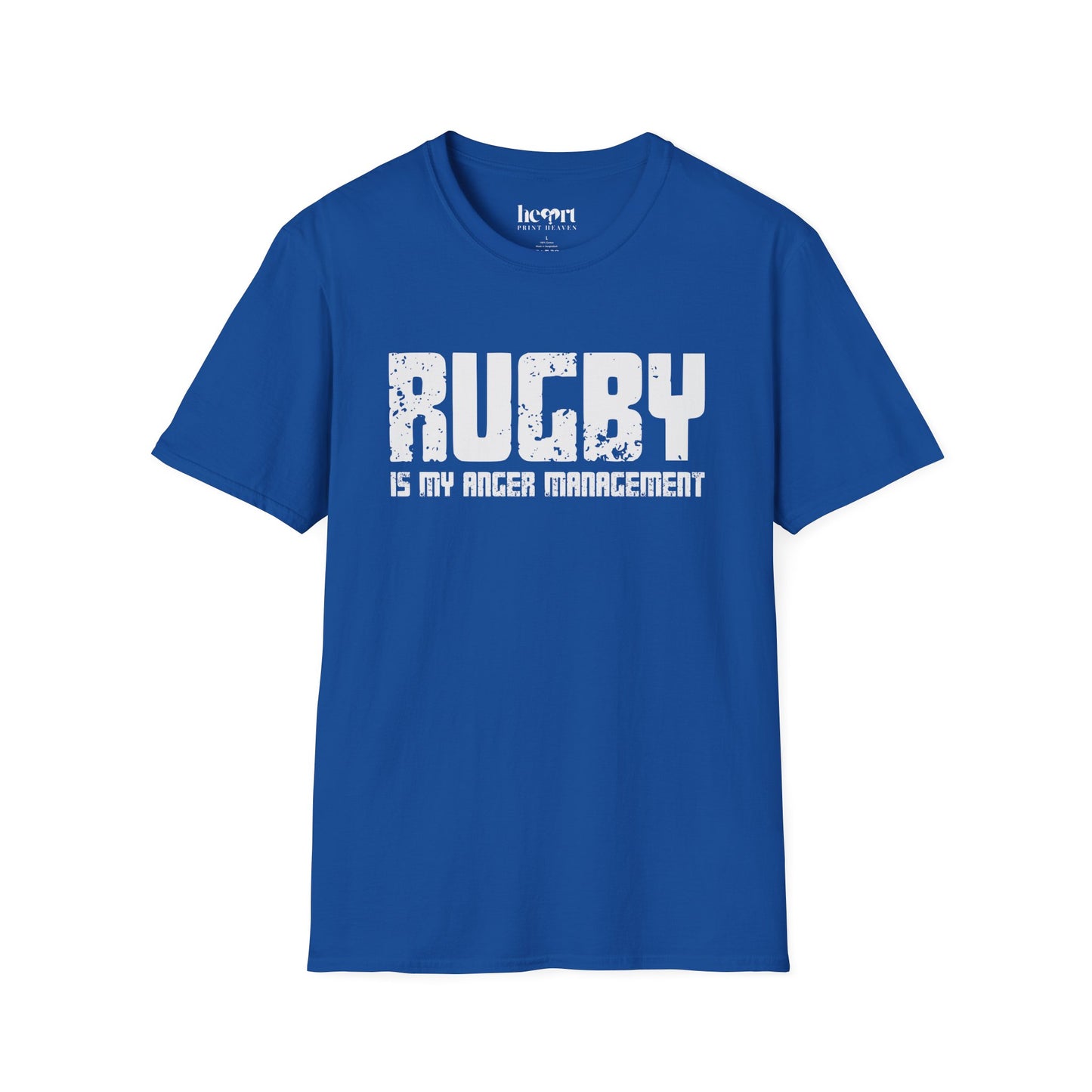 Rugby Is My Anger Management T-Shirt – Funny Rugby Lover's Tee 🏉😂