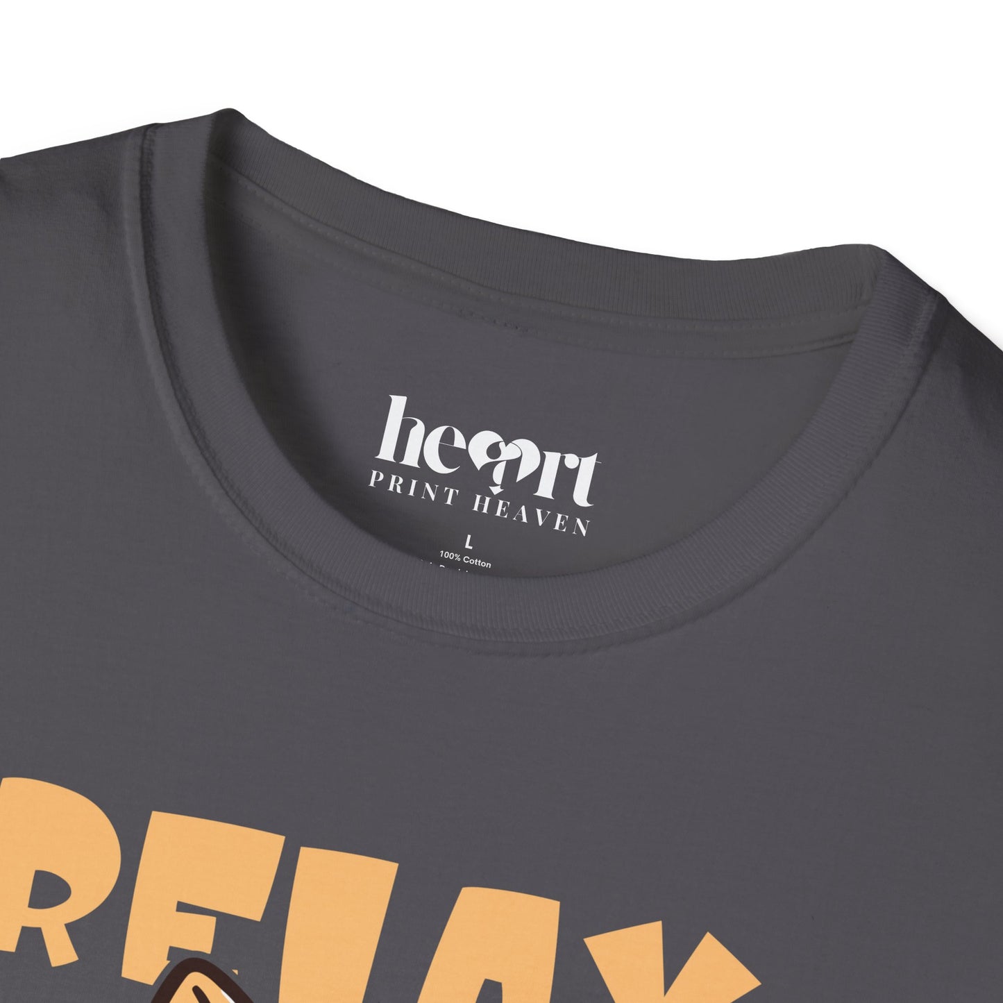Relax and Let It Go Yoga T-Shirt – Calm and Mindful Apparel for Everyday Peace
