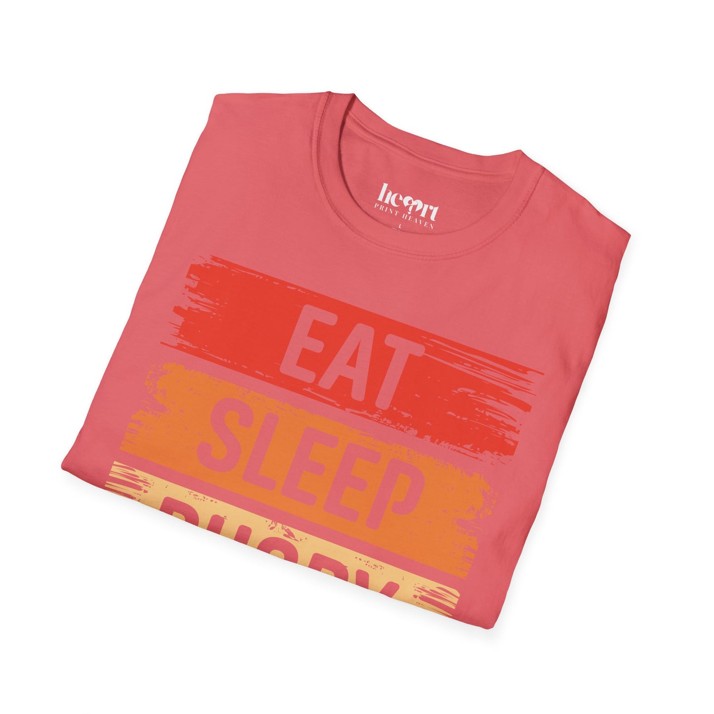 Eat Sleep Rugby Repeat T-Shirt 🏉 | Funny Rugby Gift for Players & Fans