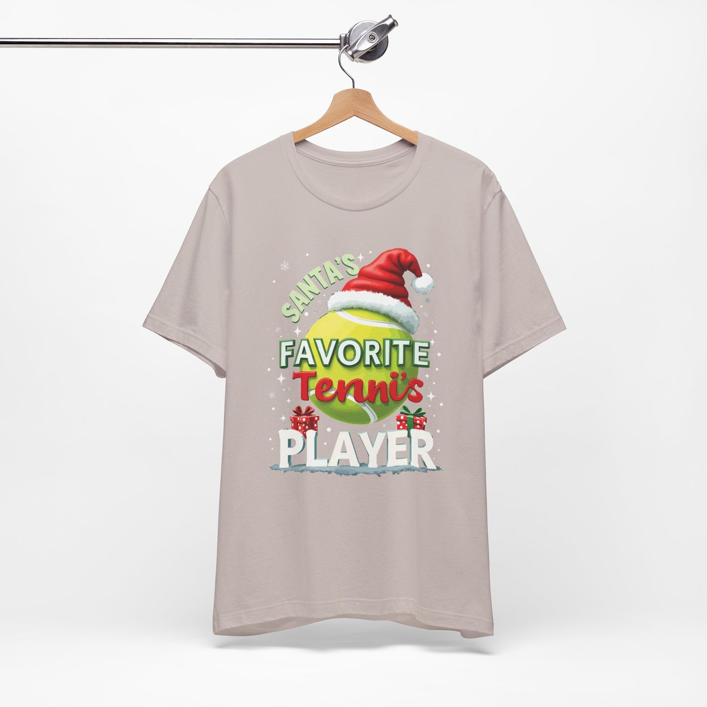 Santa's Favorite Tennis Player T-Shirt