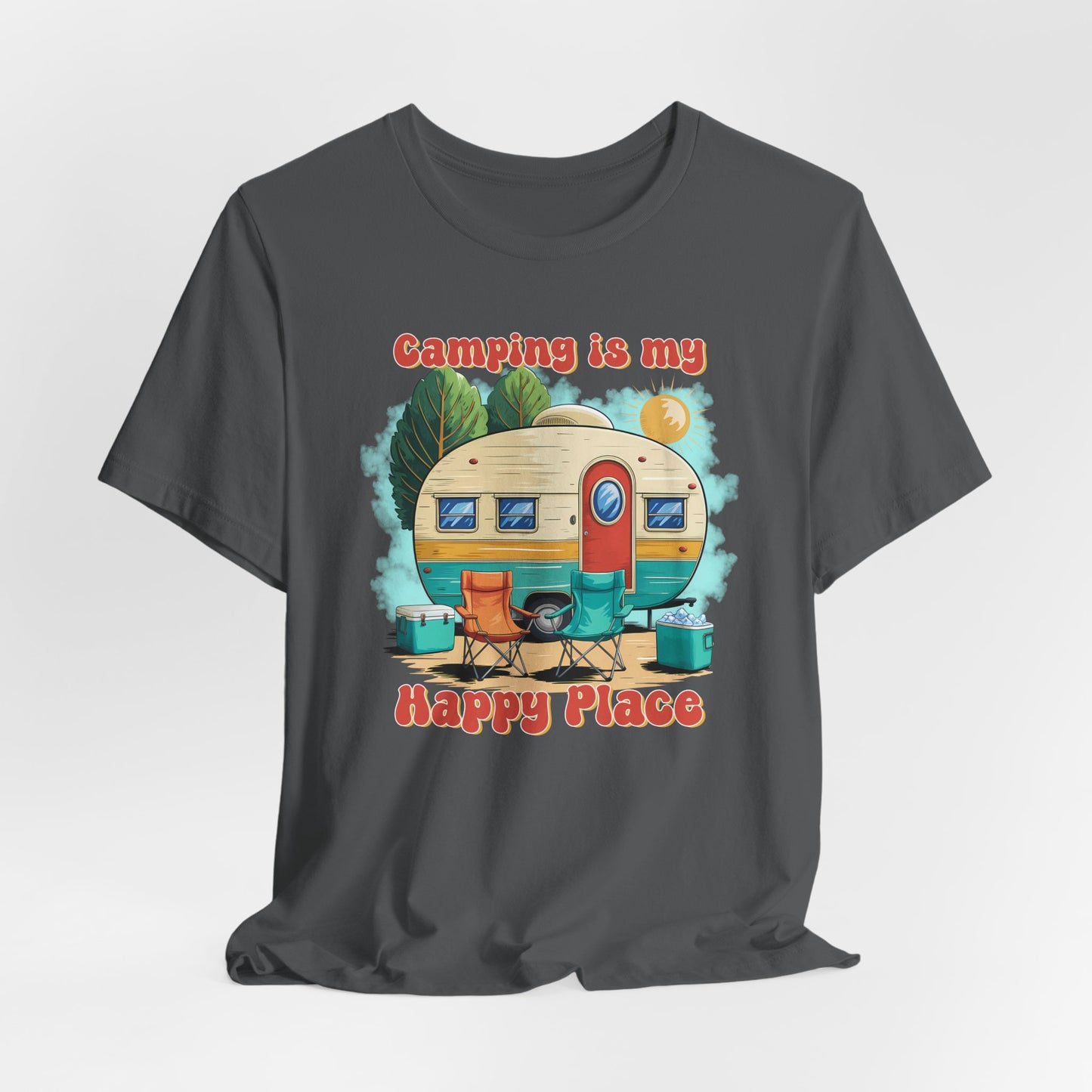 Camping is My Happy Place T-Shirt