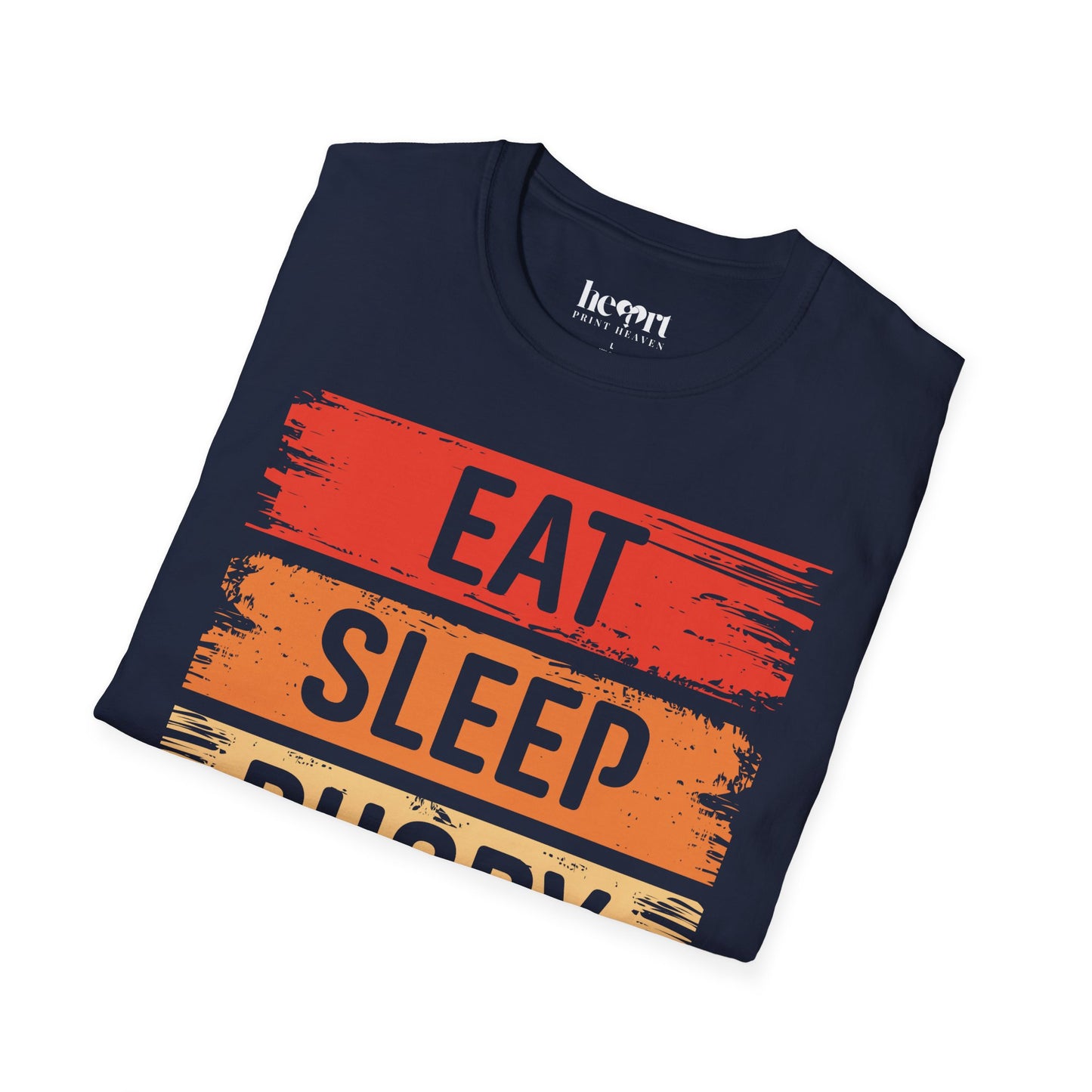 Eat Sleep Rugby Repeat T-Shirt 🏉 | Funny Rugby Gift for Players & Fans