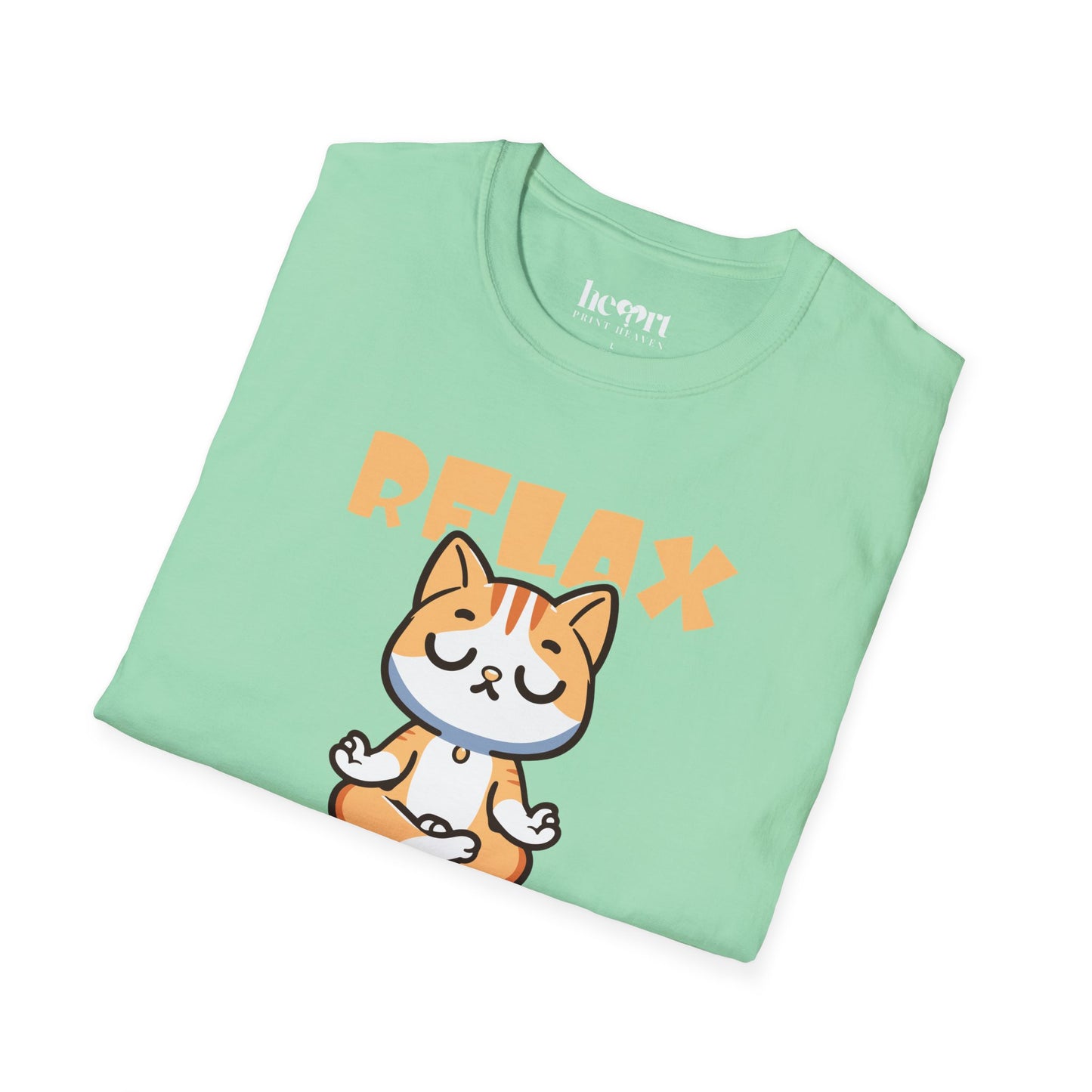 Relax and Let It Go Yoga T-Shirt – Calm and Mindful Apparel for Everyday Peace