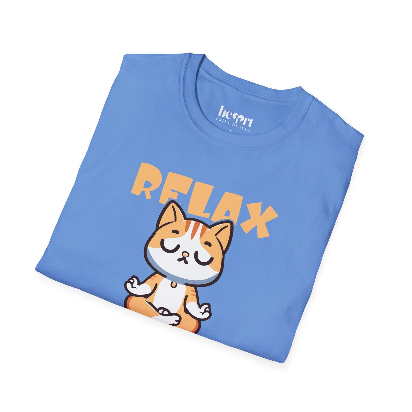 Relax and Let It Go Yoga T-Shirt – Calm and Mindful Apparel for Everyday Peace
