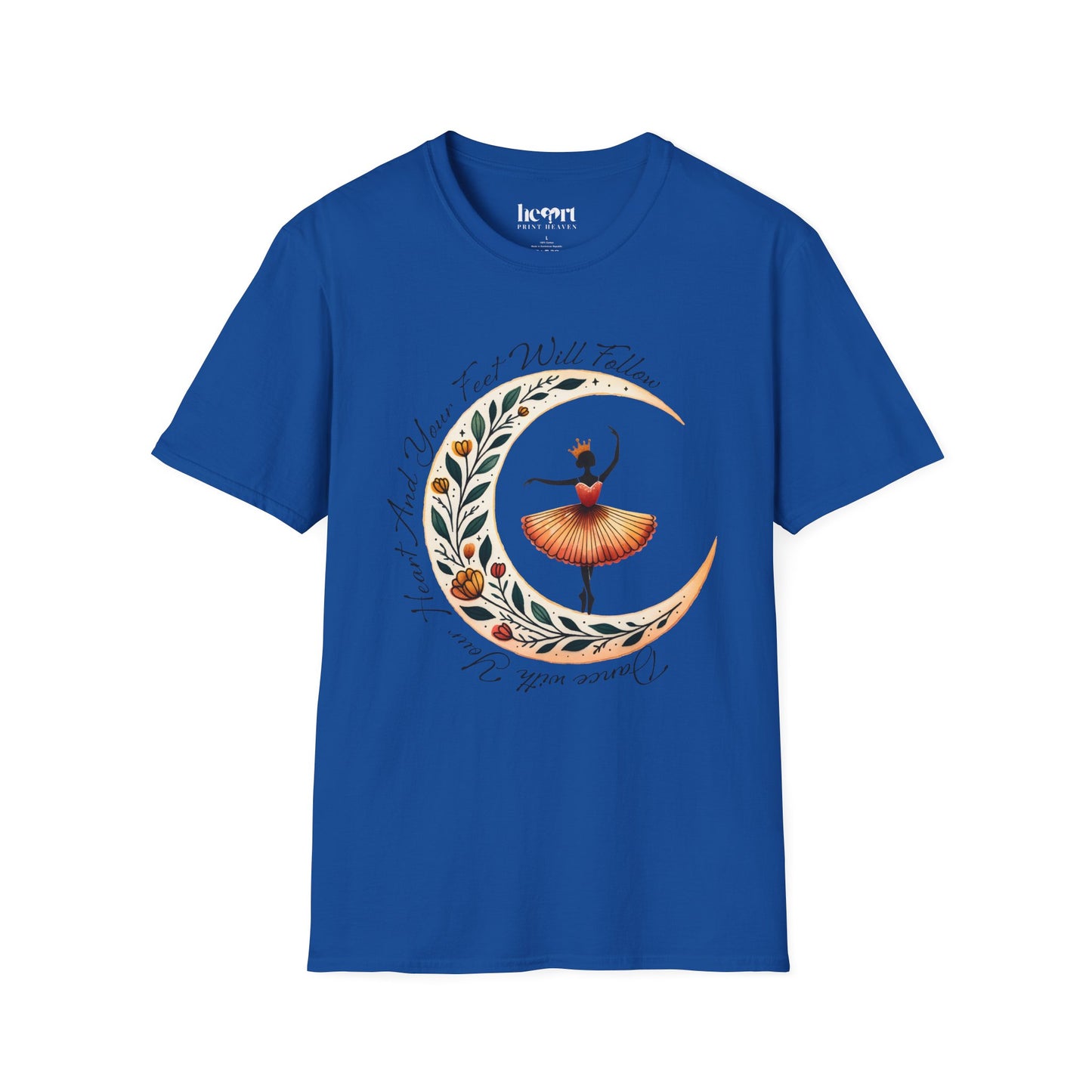 Inspirational 'Dance with Your Heart' T-Shirt – Motivational Dance Apparel for Enthusiasts 💃