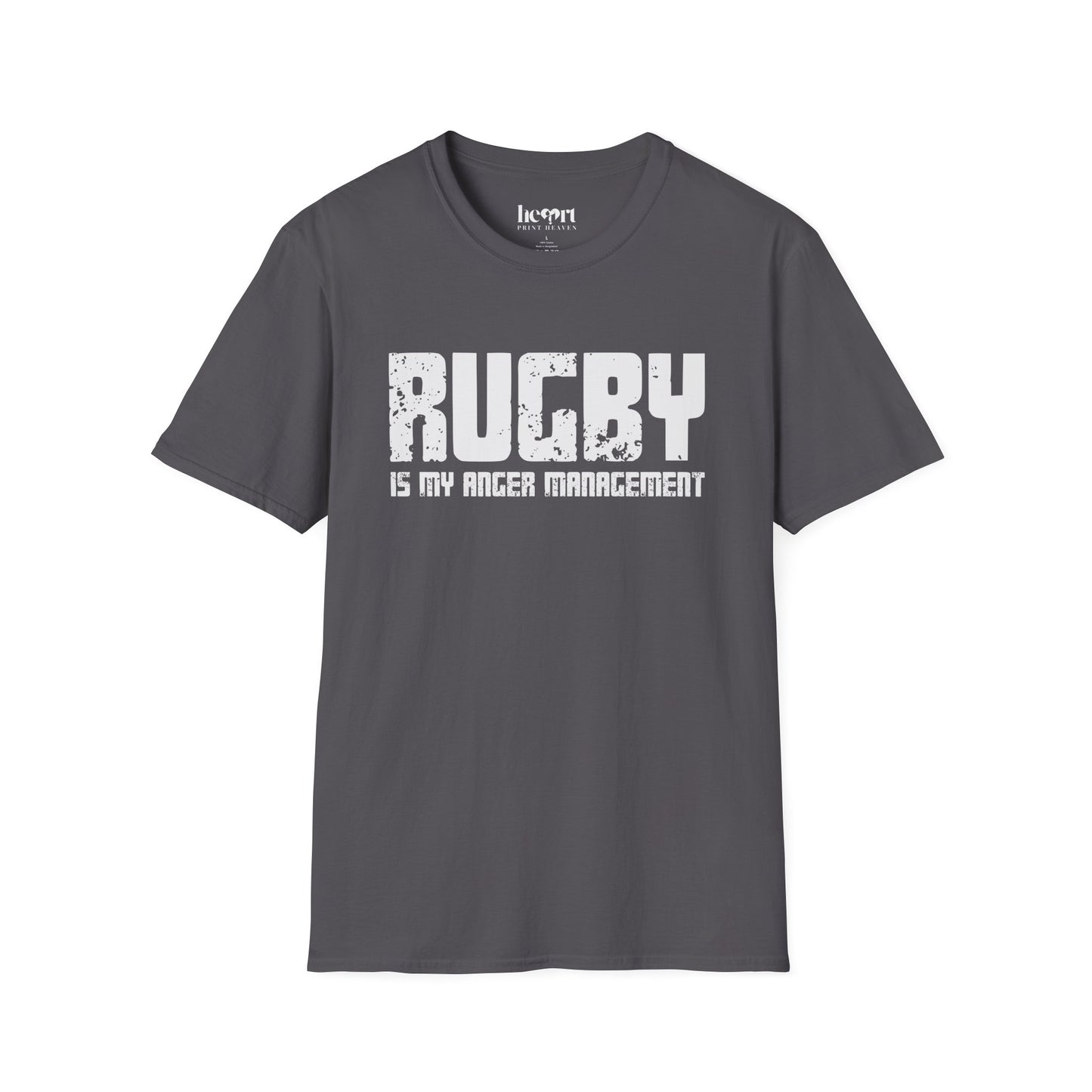 Rugby Is My Anger Management T-Shirt – Funny Rugby Lover's Tee 🏉😂