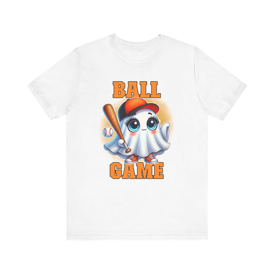 Ball Game Cute Baby Ghost T-shirt