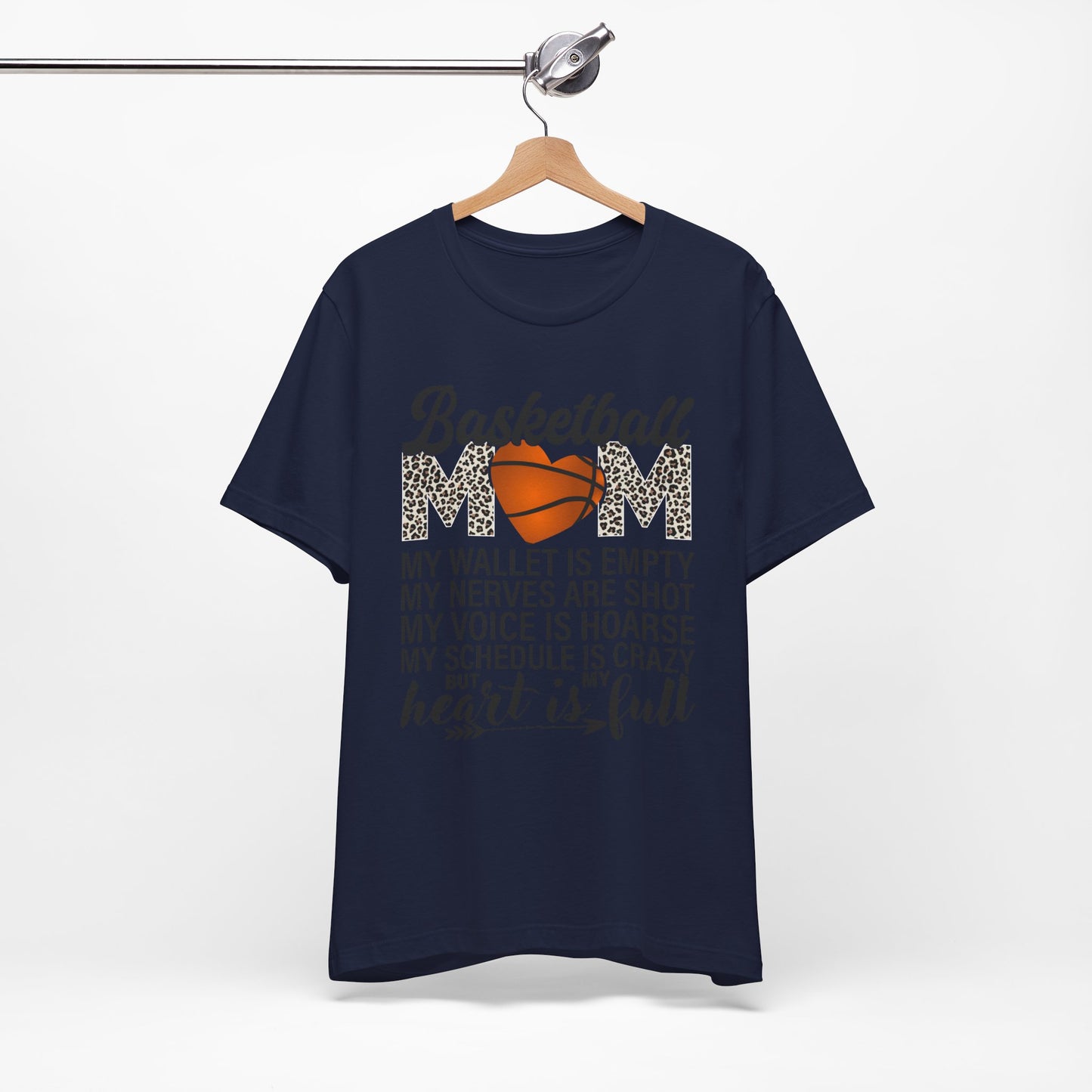 Basketball Mom My Wallet Is Empty T-shirt