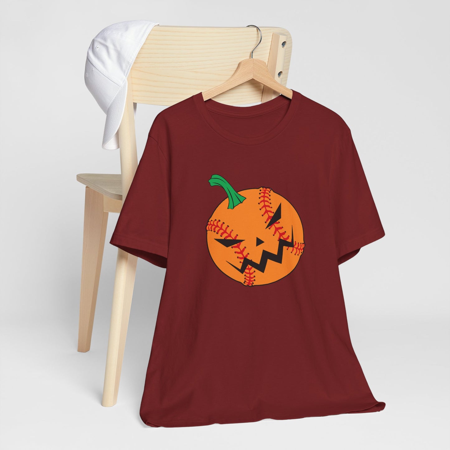 Baseball-Ball-Pumpkin-Halloween T-shirt