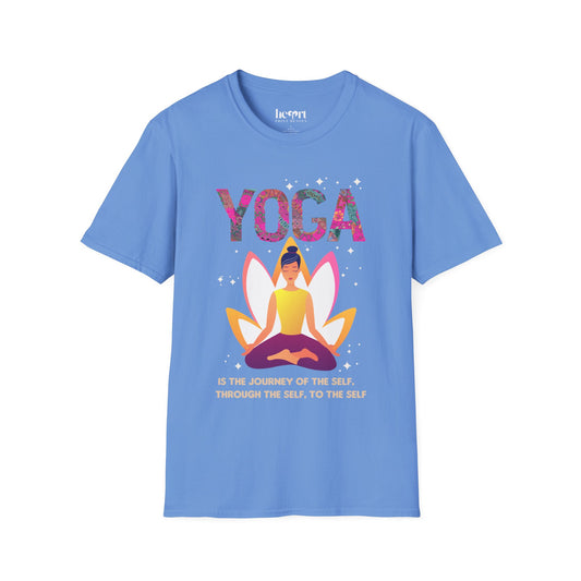 Yoga Is The Journey T-Shirt β Inspirational Yoga & Mindfulness Tee