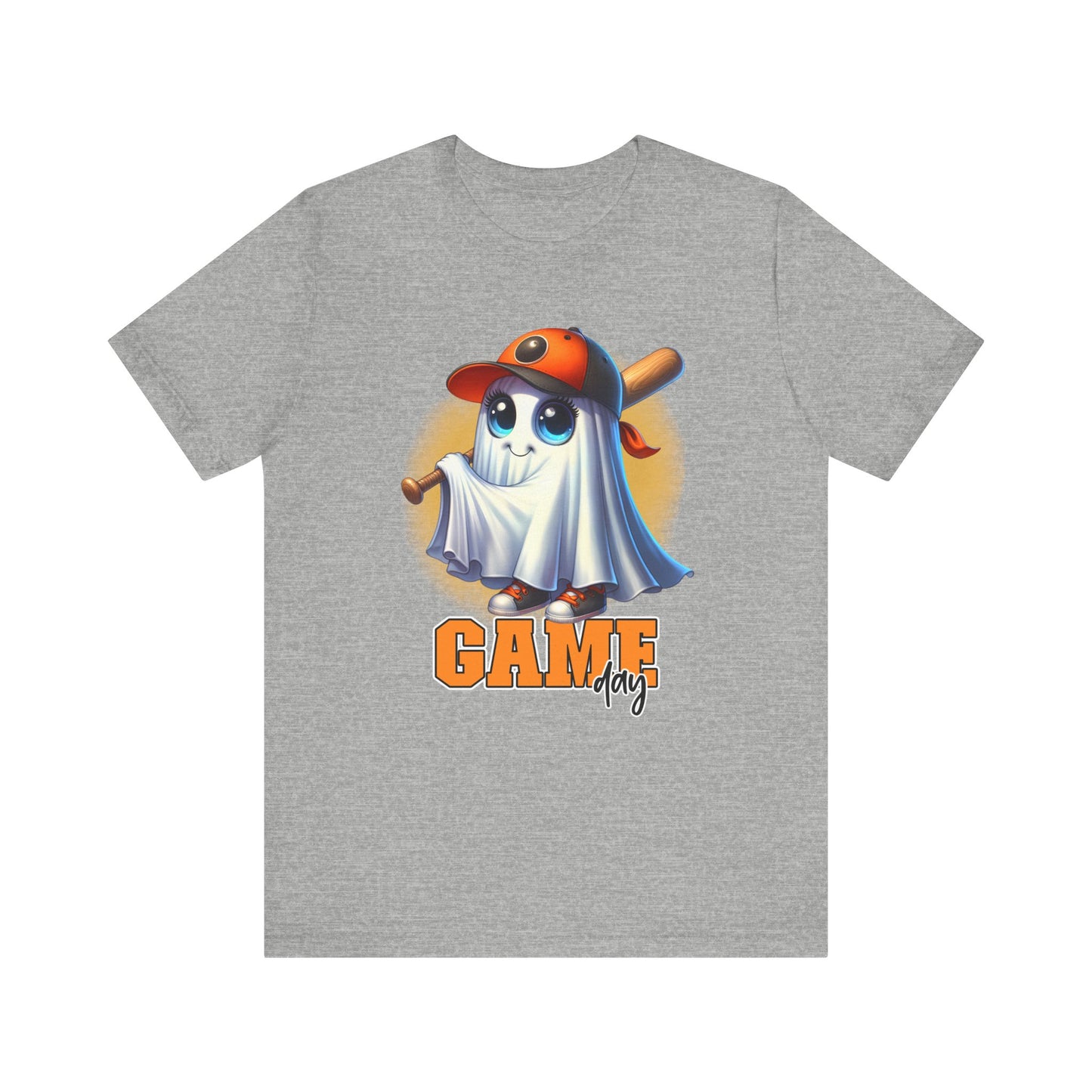 Game Day Cute Baby Ghost Baseball T-shirt