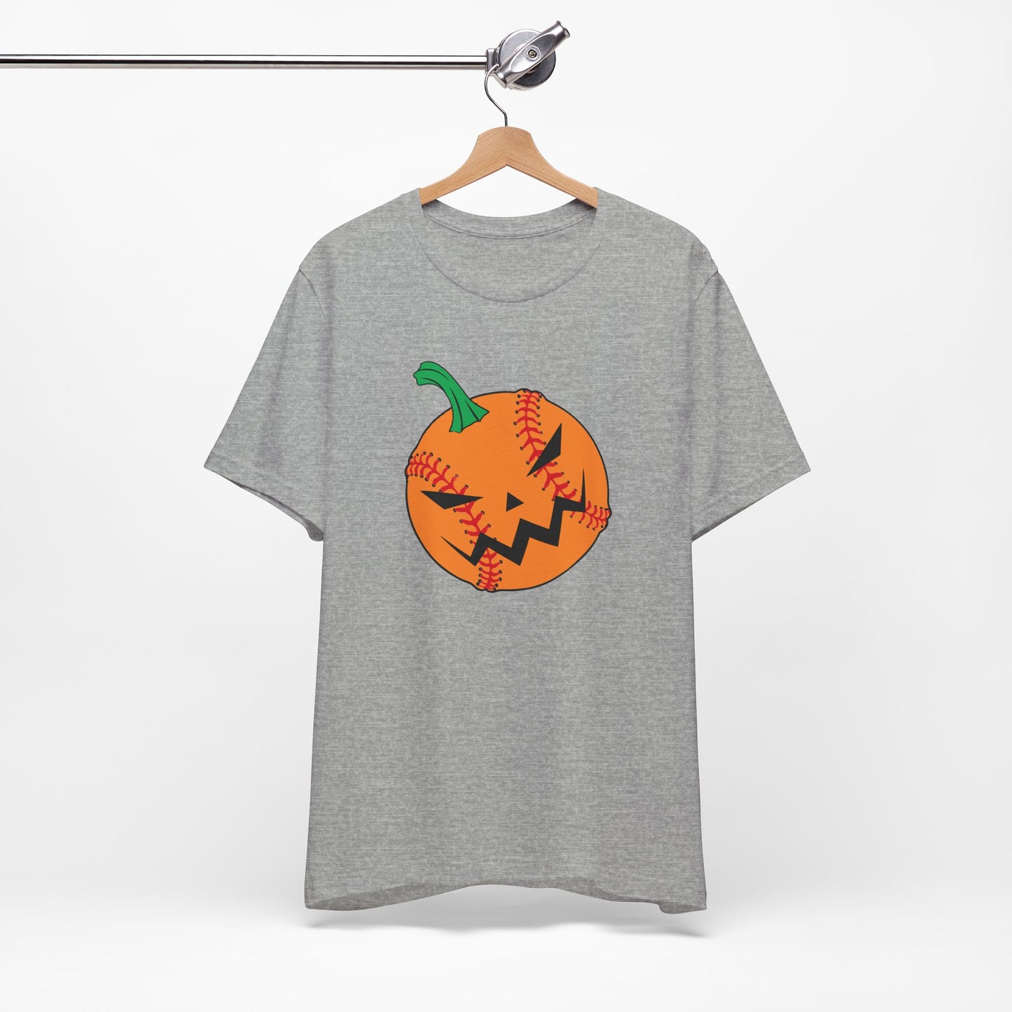Baseball-Ball-Pumpkin-Halloween T-shirt