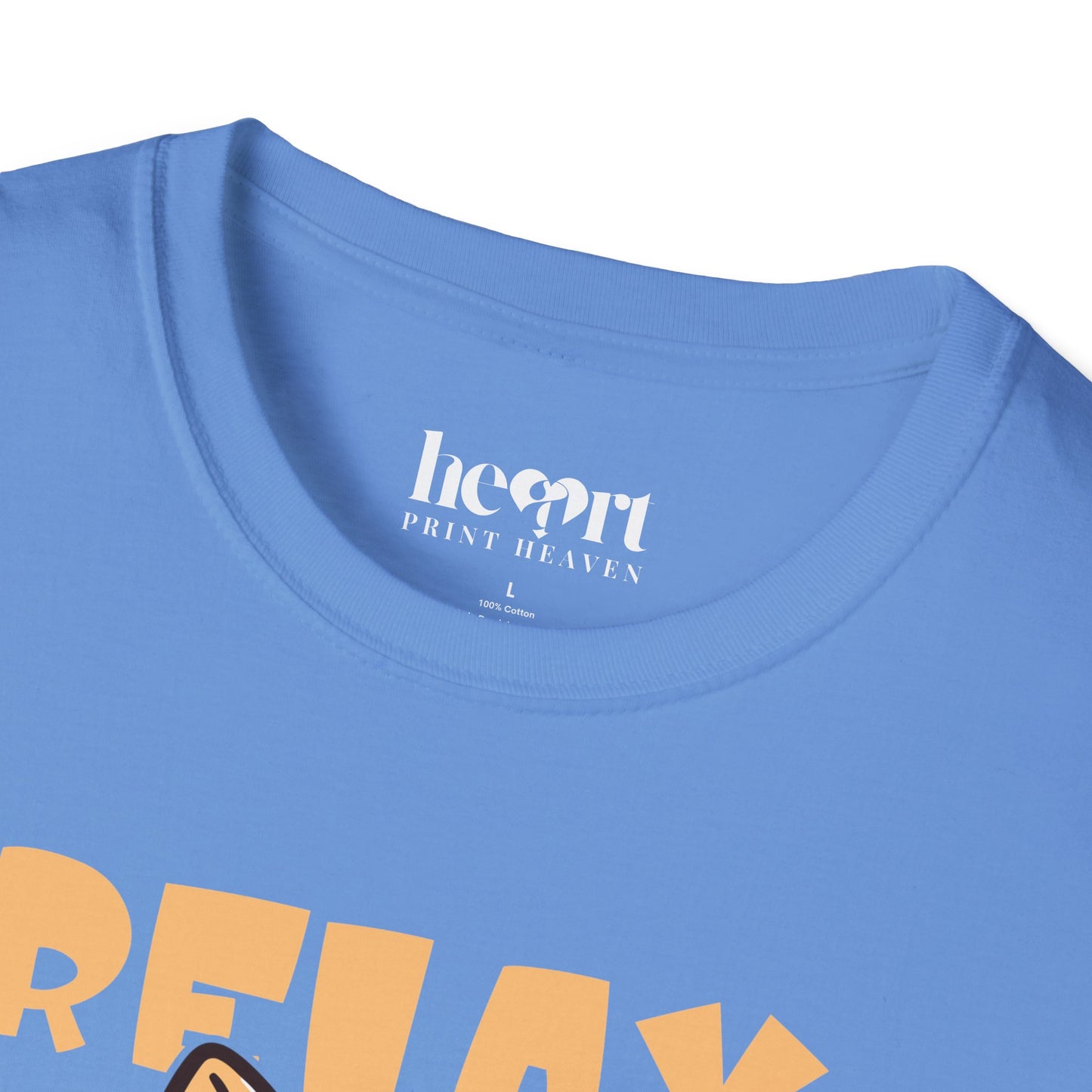 Relax and Let It Go Yoga T-Shirt – Calm and Mindful Apparel for Everyday Peace